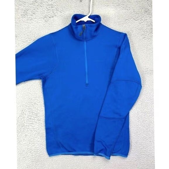Patagonia Patagonia Shirt Mens Small Blue Fleece Quarter Zip Pullover Long Sleeve Stretch Size US S / EU 44-46 / 1 - 3 Thumbnail