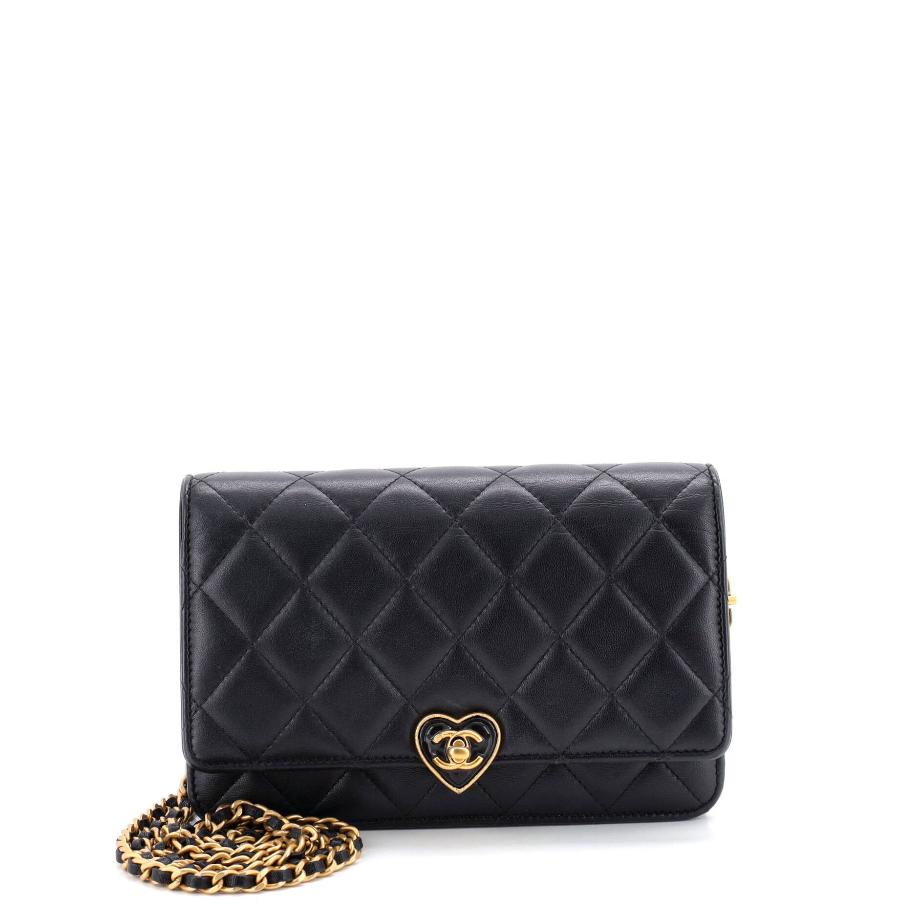 Chanel Coco Love CC Heart Wallet on Chain Size ONE SIZE - 1 Thumbnail