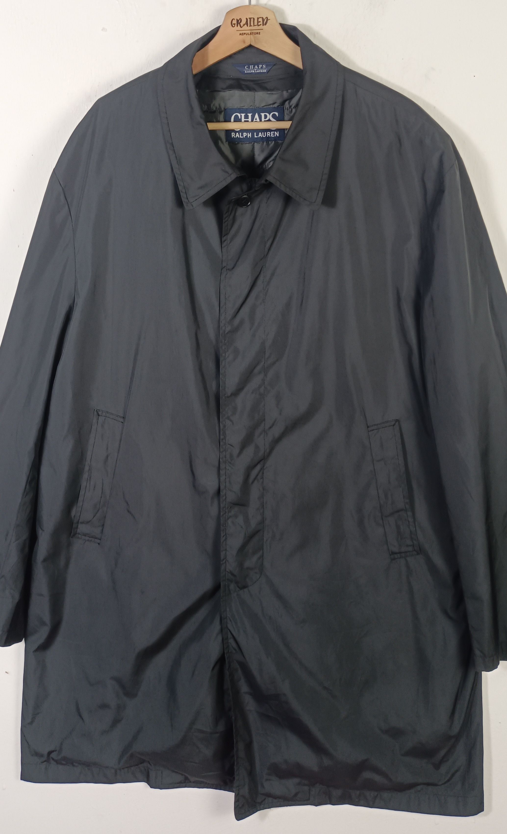 Chaps Vintage Chaps Ralph Lauren Trench Coat Jacket Size US XL / EU 56 / 4 - 4 Thumbnail