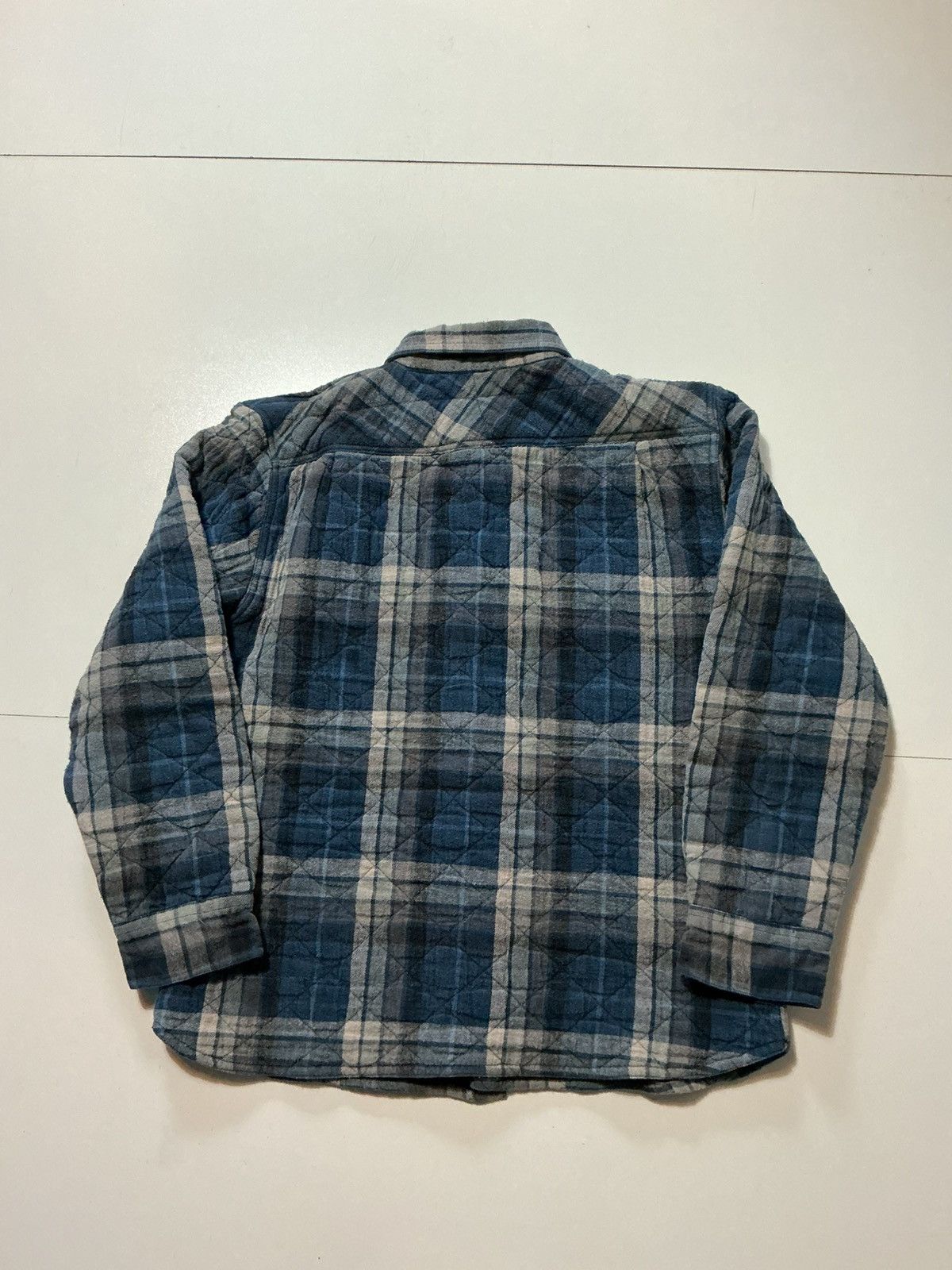 Lost Enterprises Lost Enterprises Plaid Quilted Flannel Shacket Shirt Jacket Size US XL / EU 56 / 4 - 2 Thumbnail