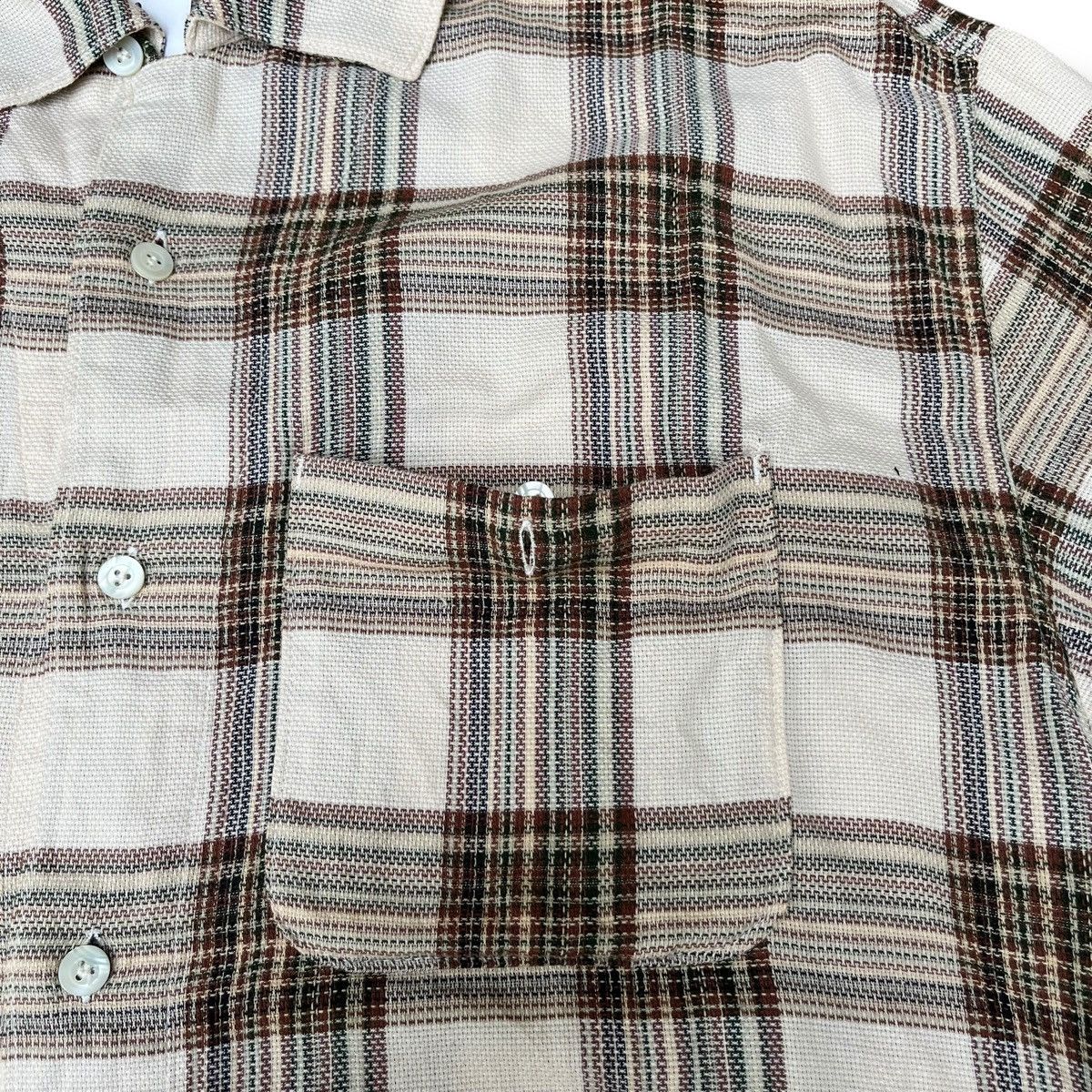 C.P. Company NEED GONE💥S/S 1995 RARE Vintage☠️Cp Company Plaid shirt Size US L / EU 52-54 / 3 - 4 Thumbnail