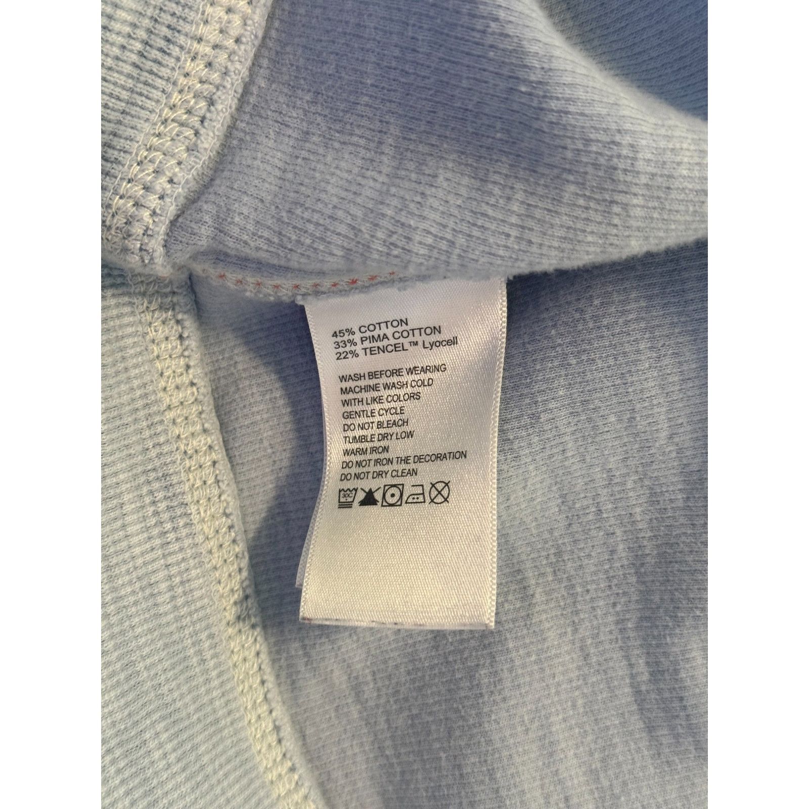 Tommy Bahama Tommy Bahama Sweatshirt Men M Blue Pima Cotton Tencel Size US M / EU 48-50 / 2 - 6 Thumbnail