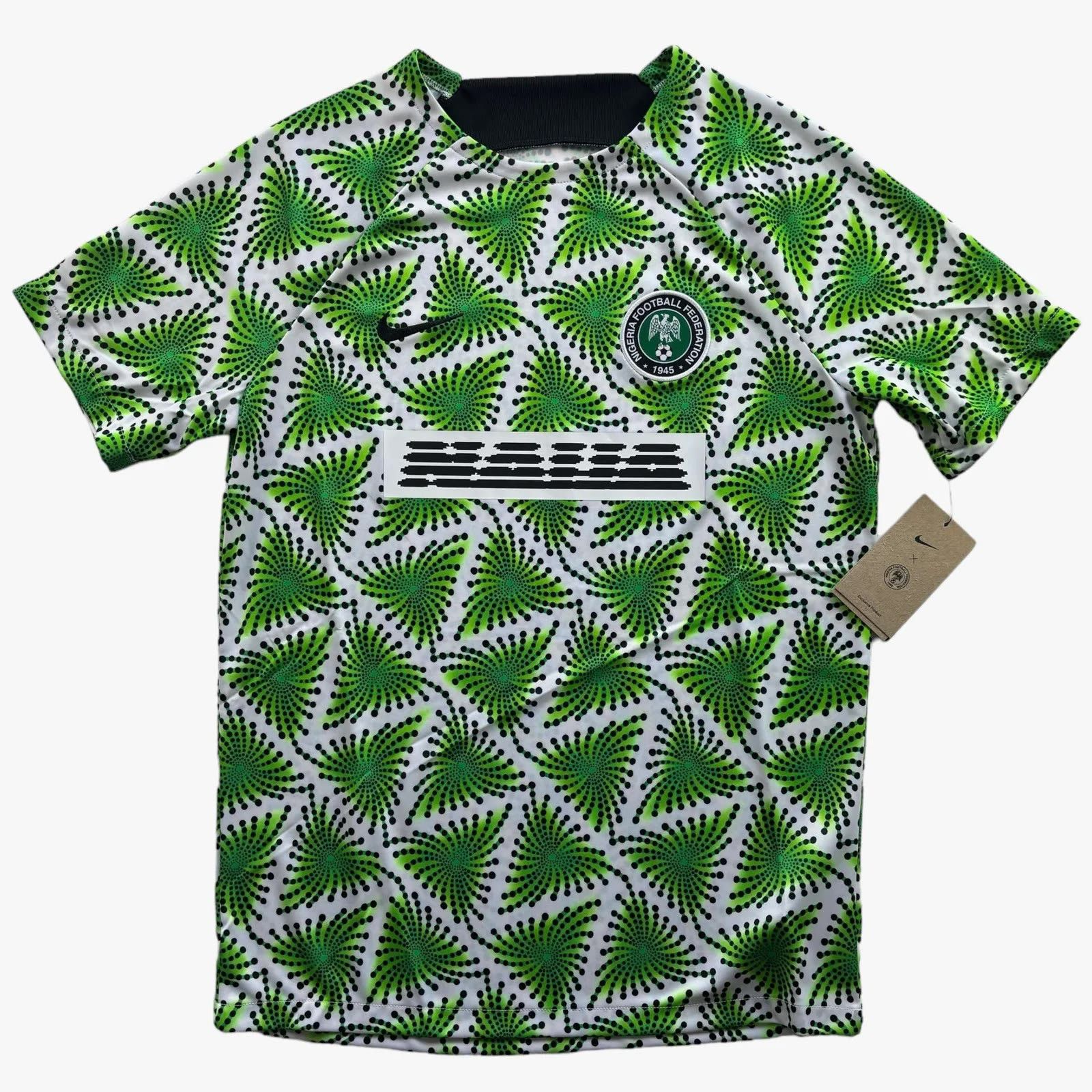 Nike NEW Nigeria 2022-23 Pre-Match training football jersey M Size US M / EU 48-50 / 2 - 1 Thumbnail