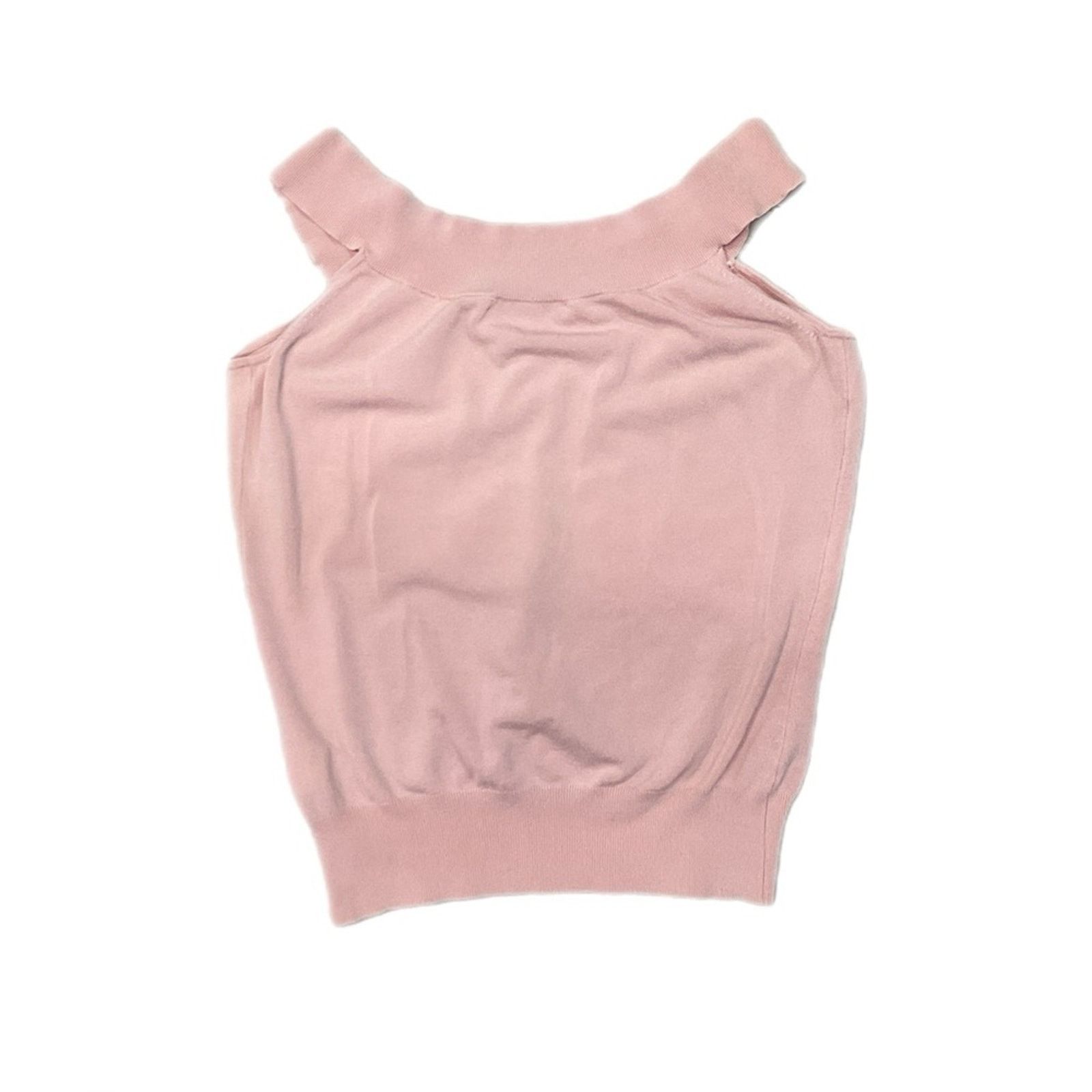 Banana Republic Banana Republic Pink Sleeveless Knit Top Size S / US 4 / IT 40 - 2 Thumbnail