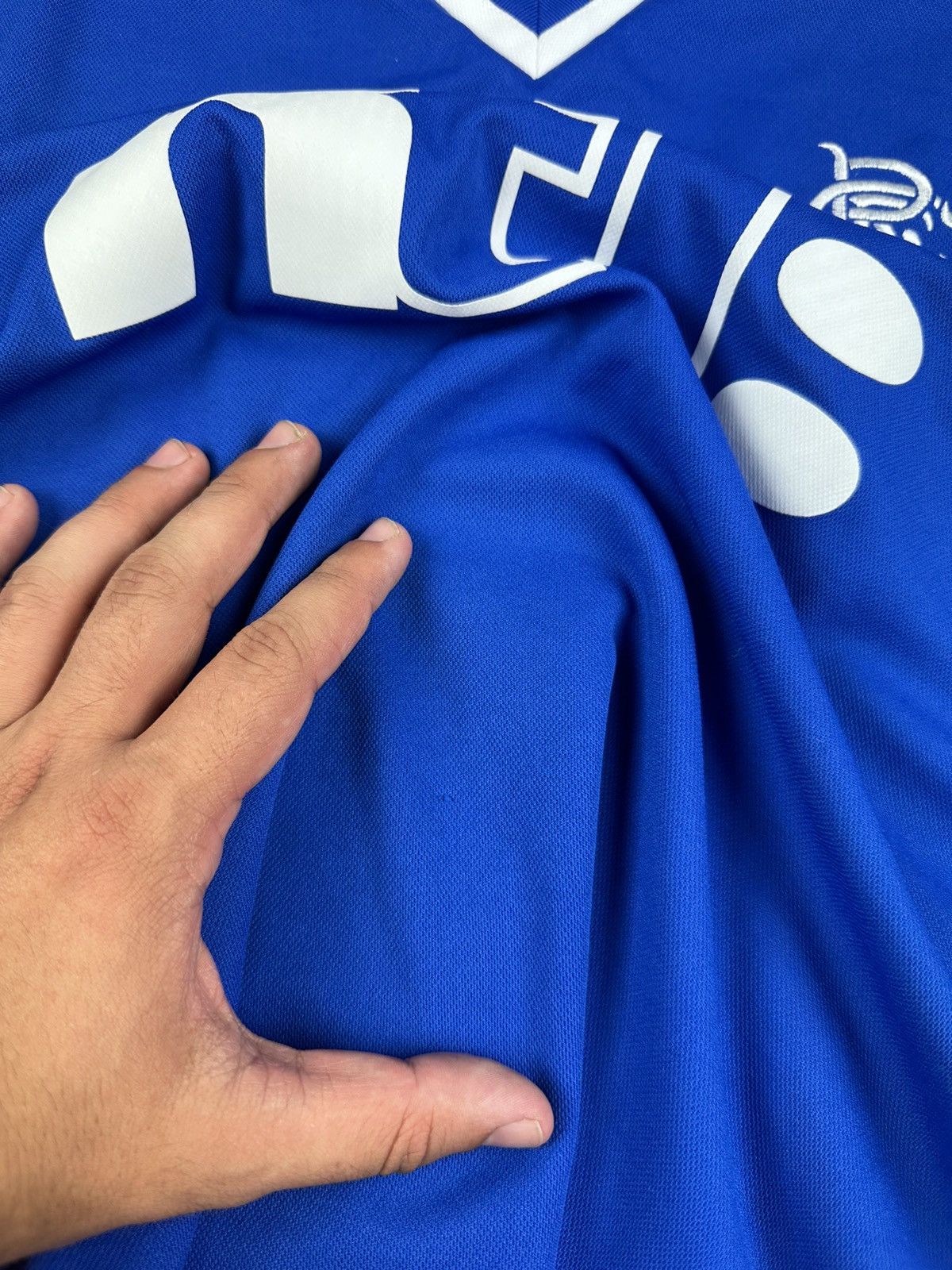 Nike 1999/00 Nike Rangers FC Vintage Soccer Jersey Size US L / EU 52-54 / 3 - 10 Thumbnail