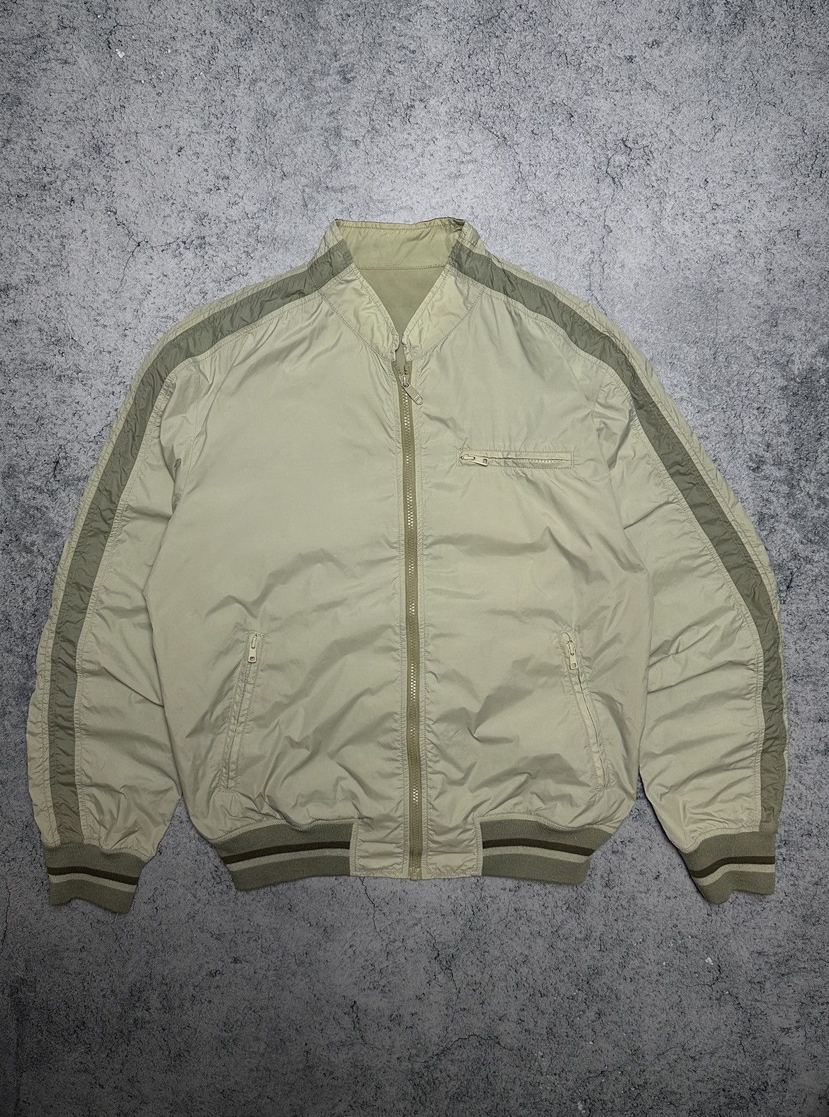 Diesel Vintage Diesel Reversible Bomber Jacket Size US L / EU 52-54 / 3 - 1 Thumbnail