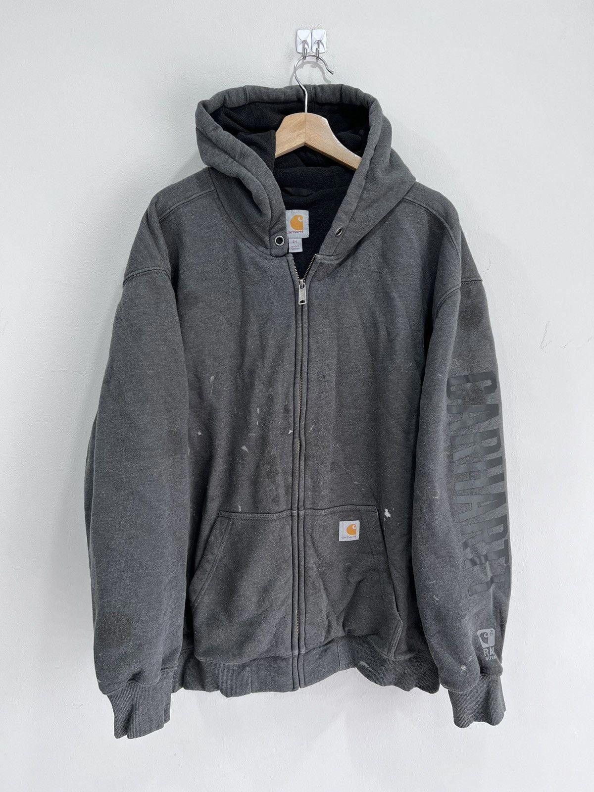 Vintage Carhartt Sherpa Fleece Hoodie sweater