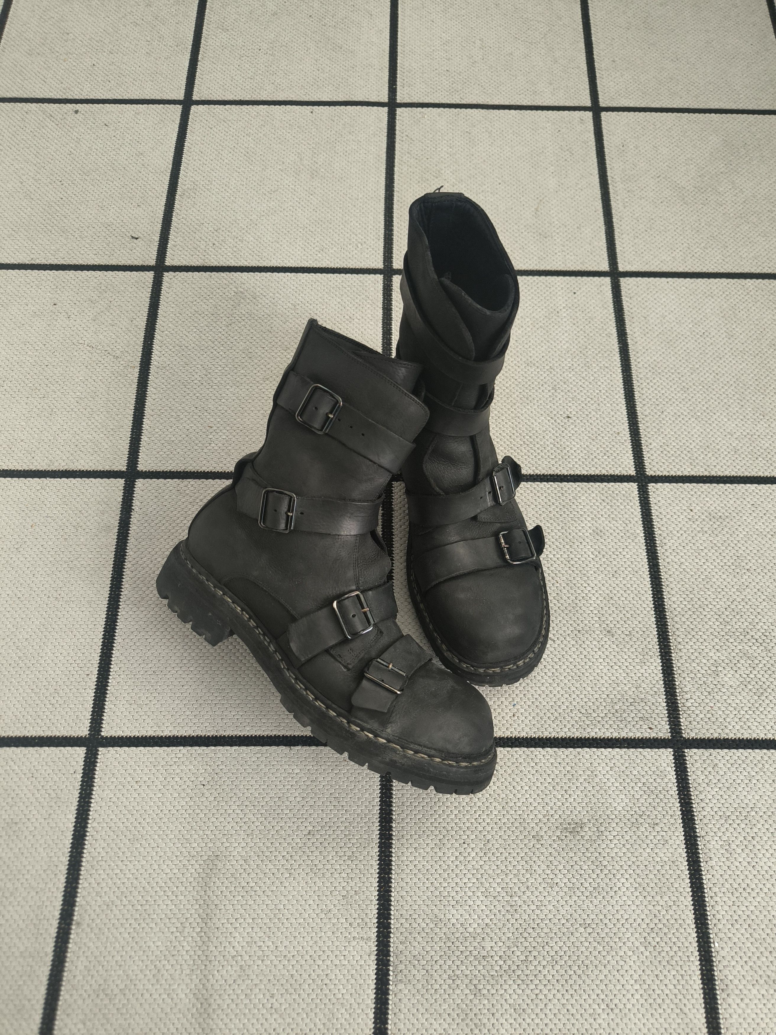 Guidi Guidi GR05CGV engineer strap boots Size US 10.5 / EU 43-44 - 4 Thumbnail