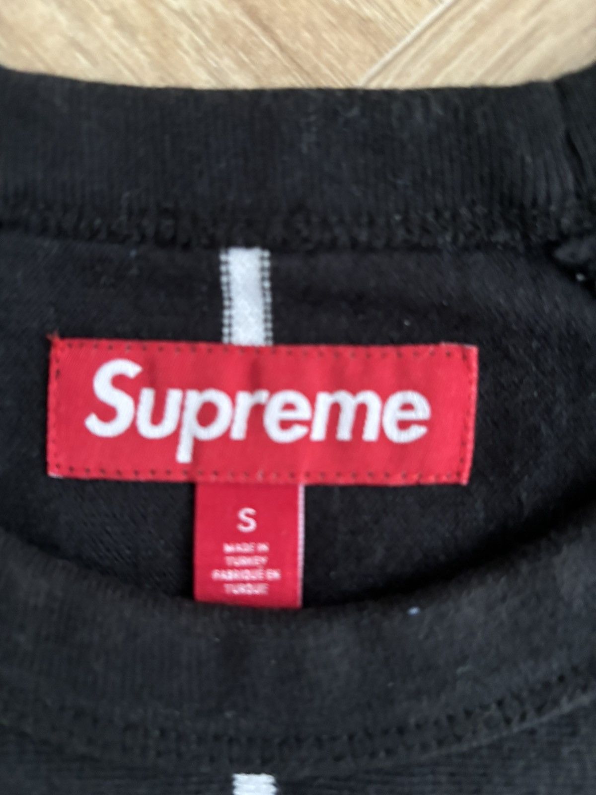 Supreme Supreme stripe raglan l/s top Size US S / EU 44-46 / 1 - 5 Thumbnail