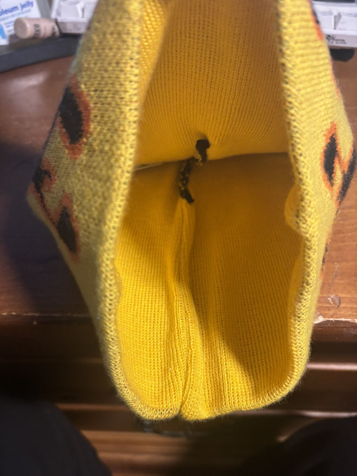 Vintage Fire beanie Size 40 - 3 Thumbnail