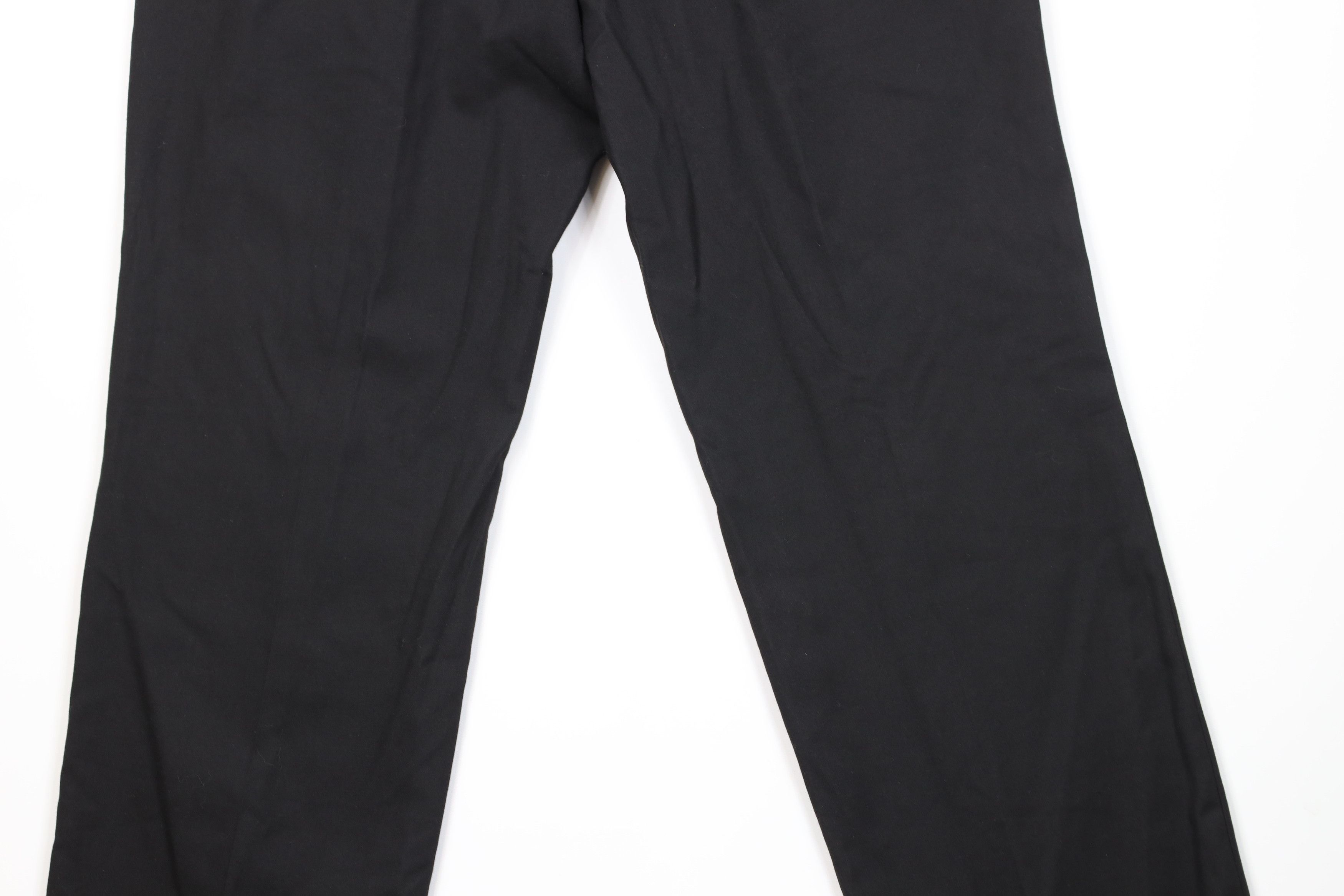 Ralph Lauren Vintage Ralph Lauren Rayon Straight Leg Chino Pants Black Size US 36 / EU 52 - 10 Thumbnail