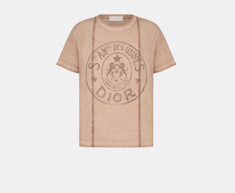 image of Dior O1Bcso1Str0524 T-Shirts In Pink, Women's (Size Small)