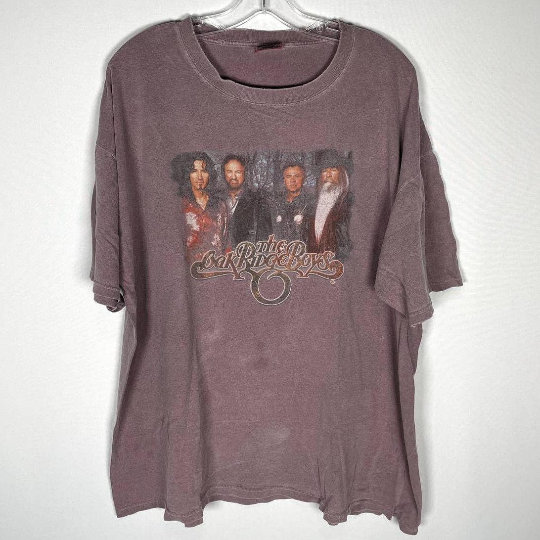 Authentic Pigment Vintage Oak Ridge Boys Number 1s Faded Worn T