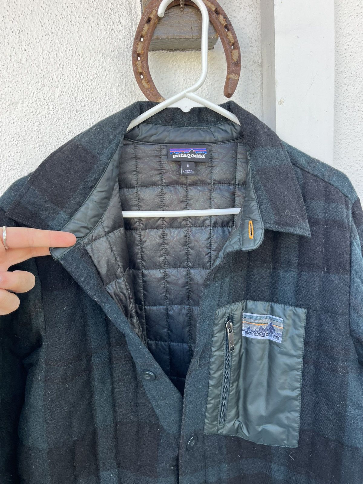 Patagonia Men's Rare Patagonia 40th Anniversary Wool Down Puffer (M) Size US M / EU 48-50 / 2 - 3 Thumbnail