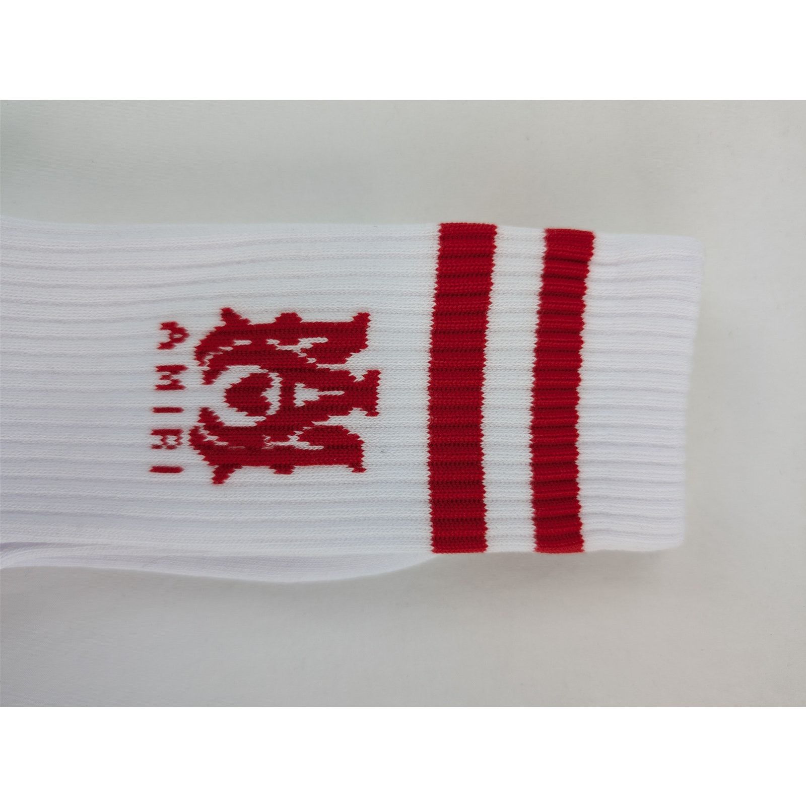 Amiri o1rshd1 Size: 41-42 / MA Tube Socks in White / Red Size ONE SIZE - 11 Thumbnail