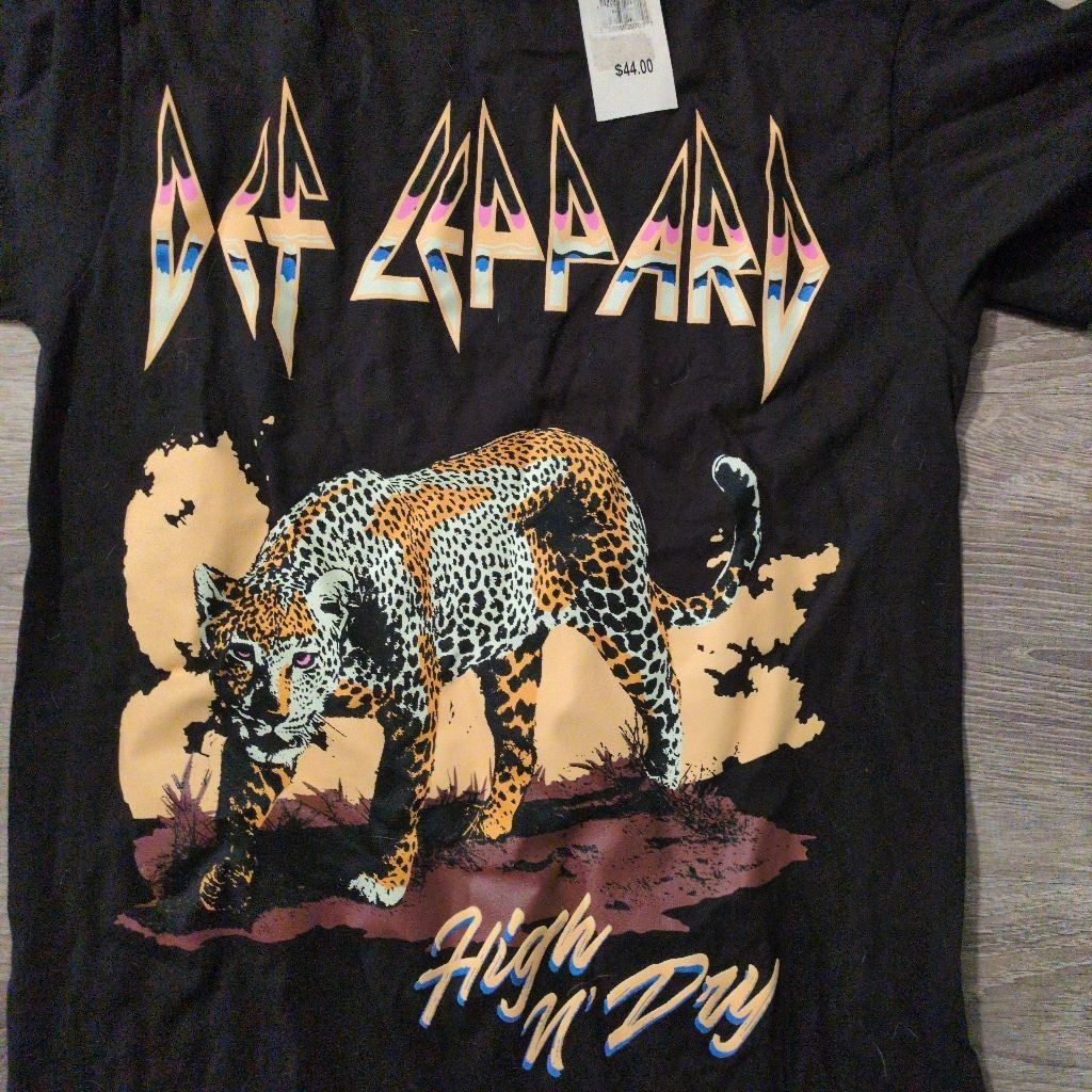 Def Leppard Def Leopard High N' Dry Tee Size Small Size S / US 4 / IT 40 - 2 Thumbnail