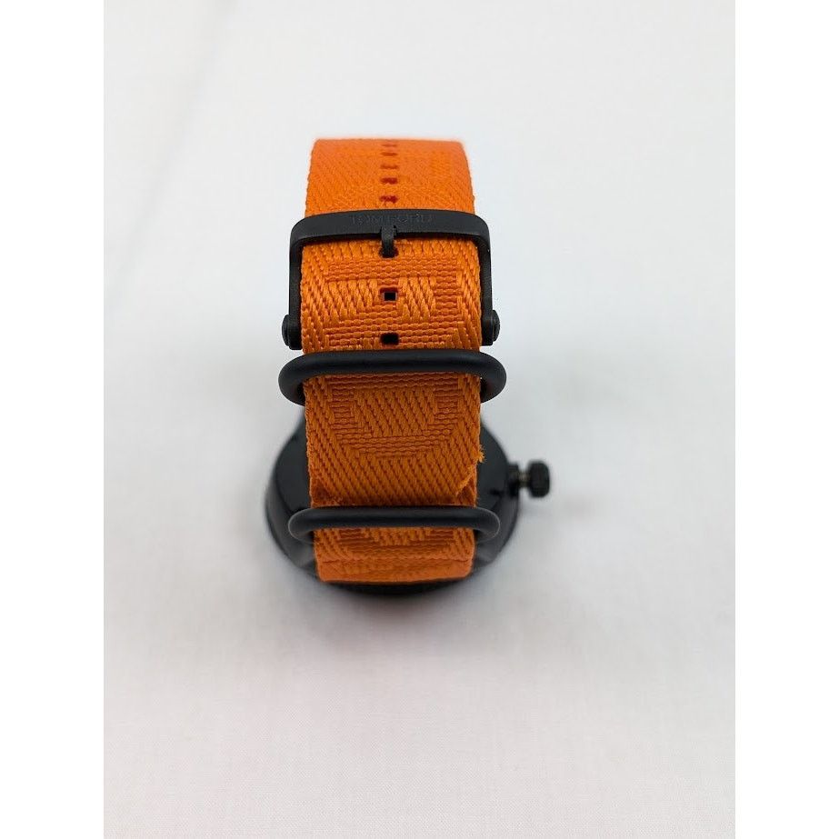 Tom Ford o1rshd1 Size: OS / Plastic Large Case Sports Watch in Orange Size ONE SIZE - 19 Thumbnail