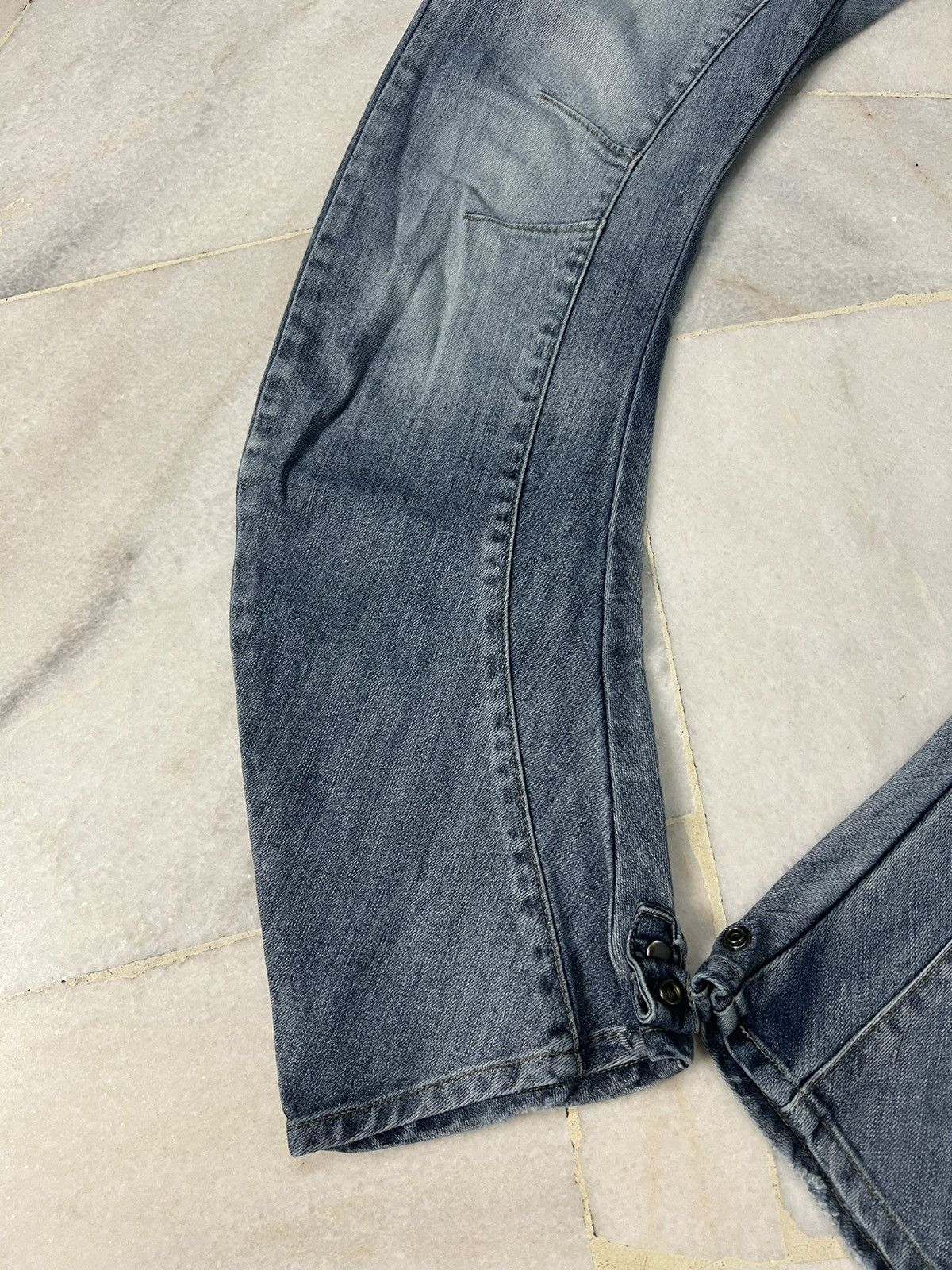 PPFM PPFM CURVED PUNK JEANS Size US 30 / EU 46 - 3 Thumbnail