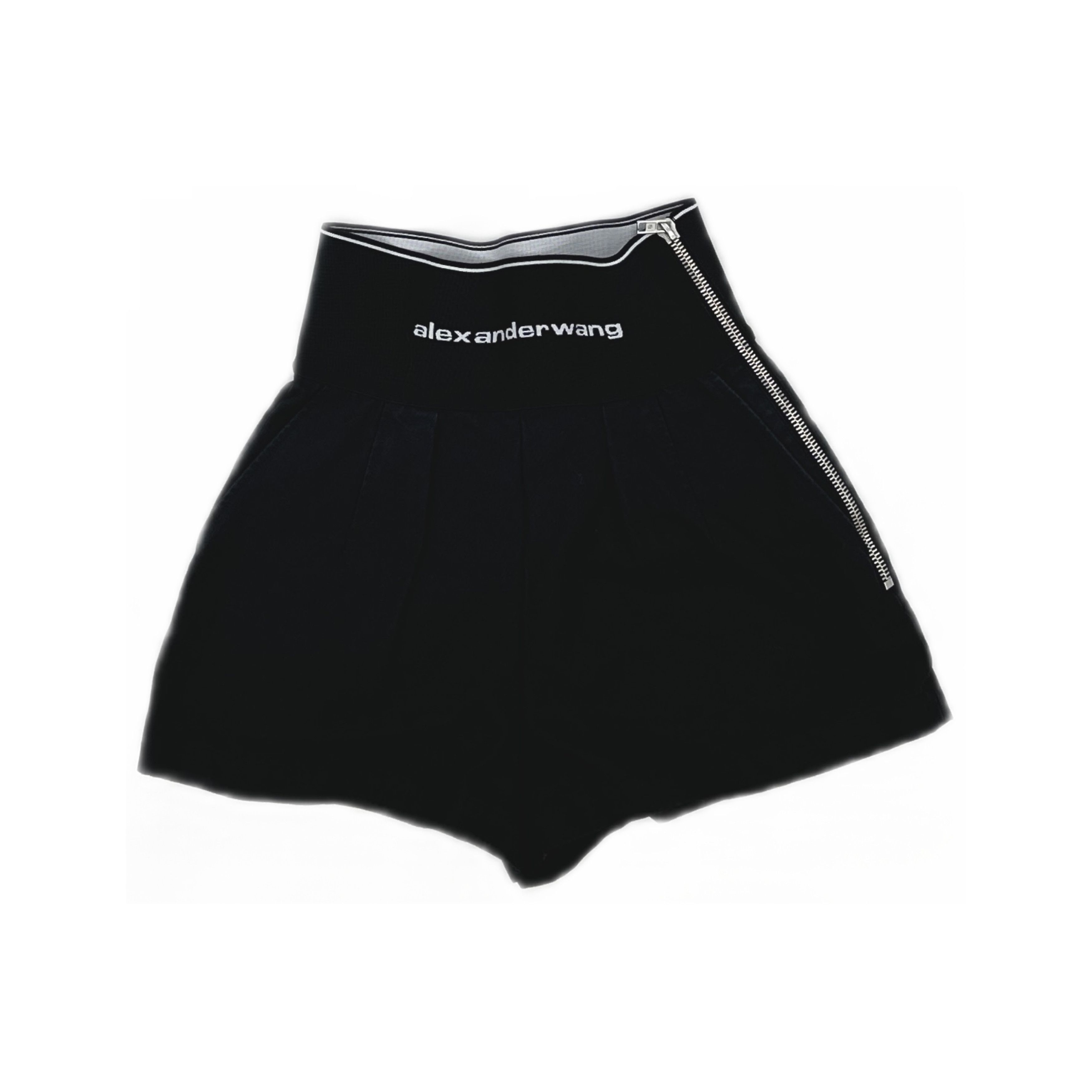 Alexander Wang Alexander Wang Logo Waistband Shorts Size 2 Size 26" / US 2 / IT 38 - 1 Thumbnail