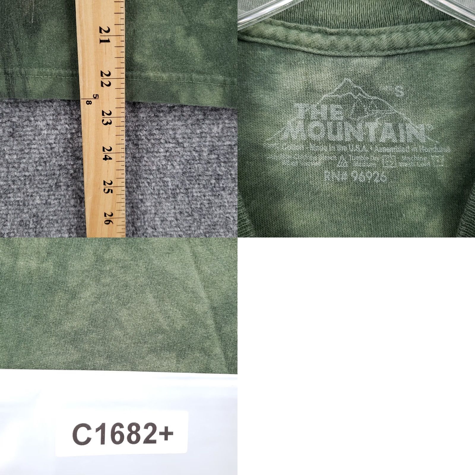 The Mountain The Mountain Bear Graphic T Shirt Mens S Small Green Lake Tahoe Size US S / EU 44-46 / 1 - 8 Thumbnail