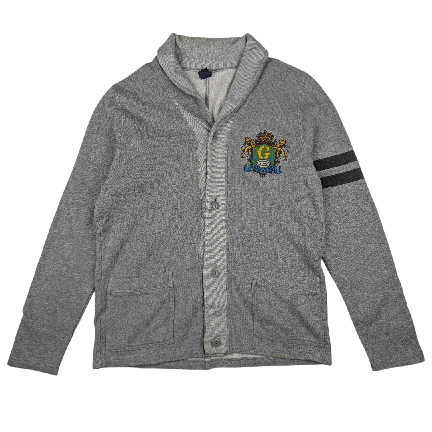 Gap Vintage GAP College University Cardigan Button Up Jacket Size US M / EU 48-50 / 2 - 3 Thumbnail
