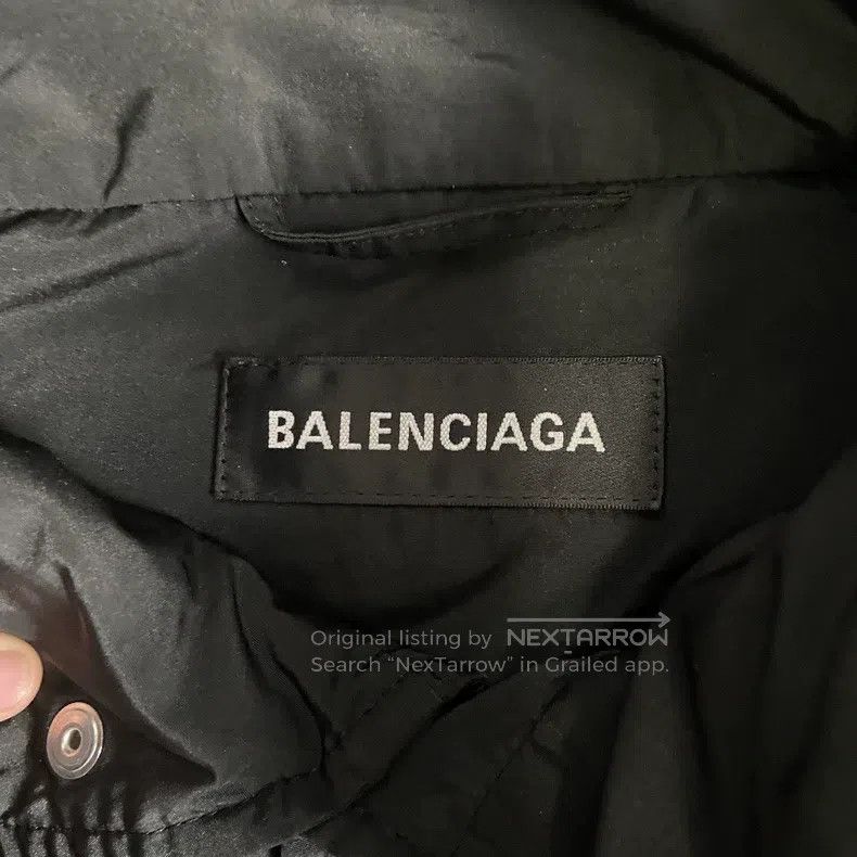 Balenciaga Balenciaga Back lettering logo windbreaker Size US M / EU 48-50 / 2 - 7 Thumbnail
