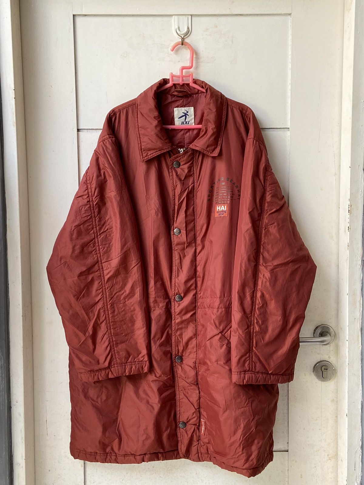 image of Hai Sporting Gear Coat Jacket in Terracota Orange, Men's (Size 2XL)