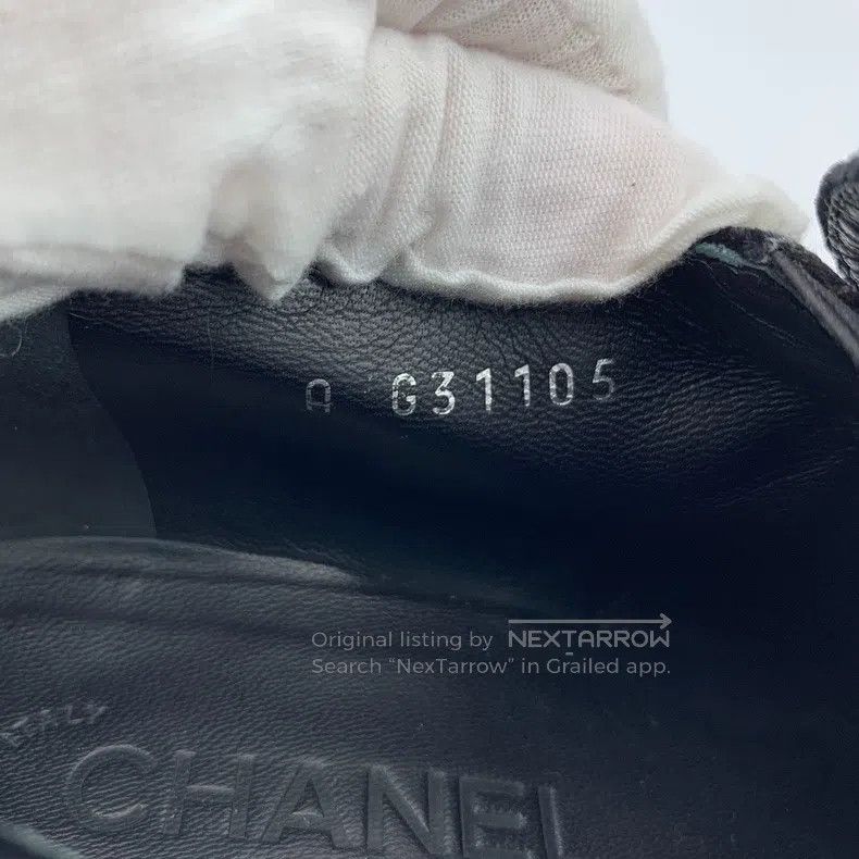 Chanel Chanel Black velvet patent leather stitching casual loafer Size US 8 / IT 38 - 7 Thumbnail