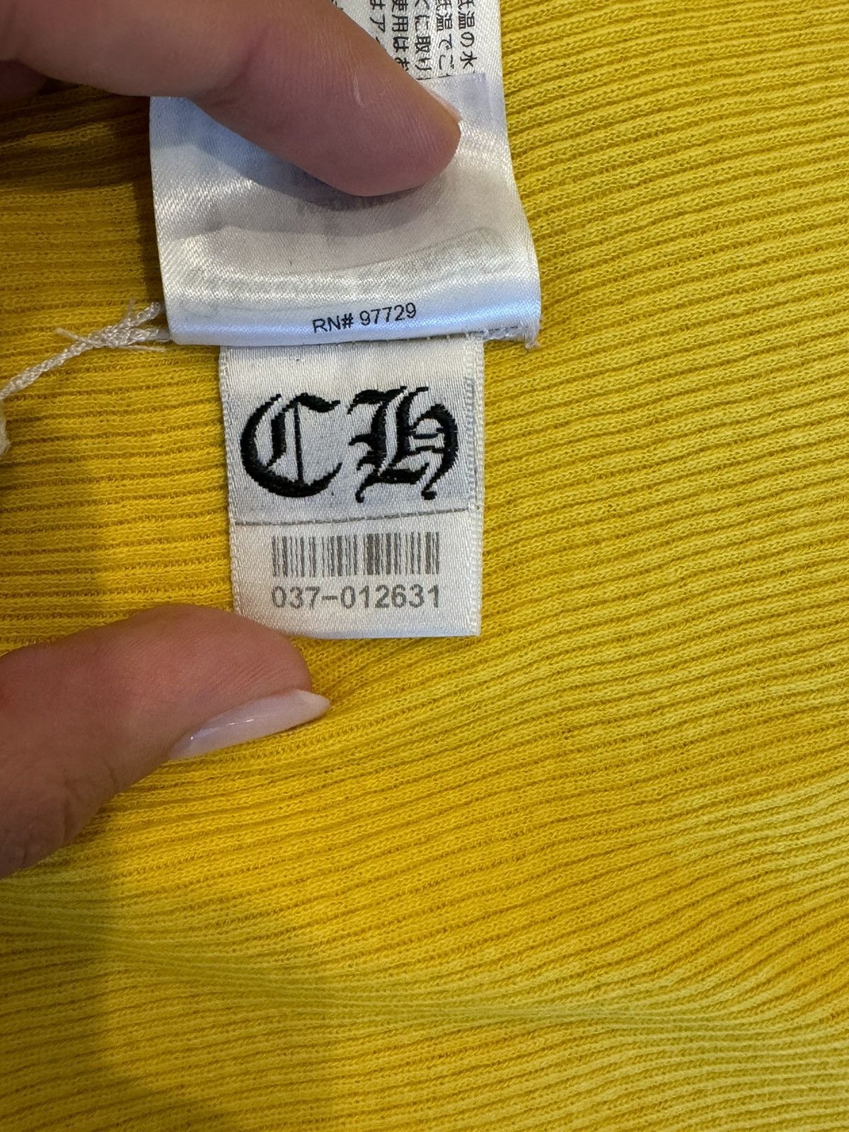 Chrome Hearts Chrome Hearts T bar logo ribbed tank top Size M / US 6-8 / IT 42-44 - 6 Thumbnail
