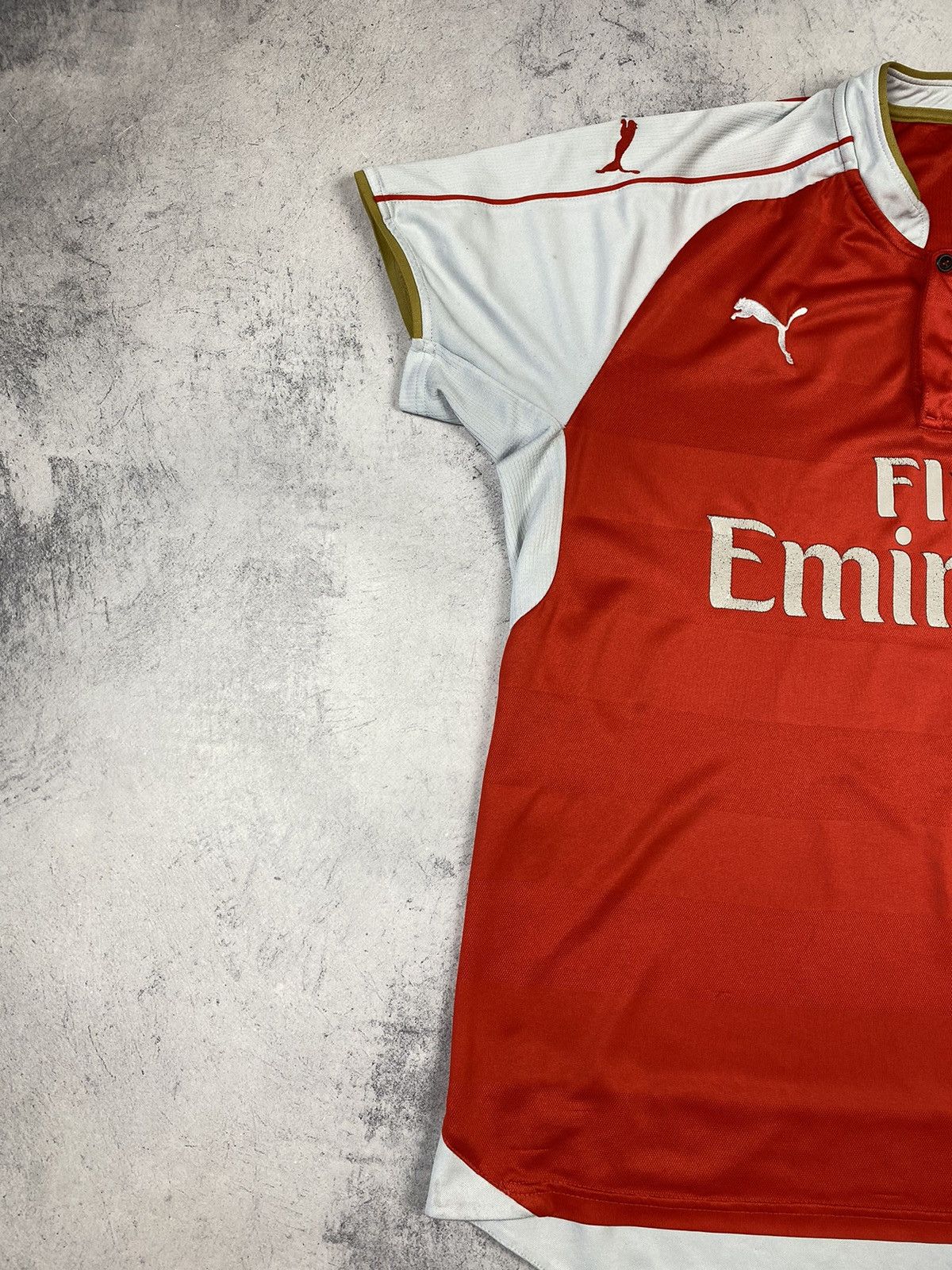 Puma ARSENAL PUMA 2015/2016 FOOTBALL SOCCER HOME JERSEY Size US M / EU 48-50 / 2 - 4 Thumbnail