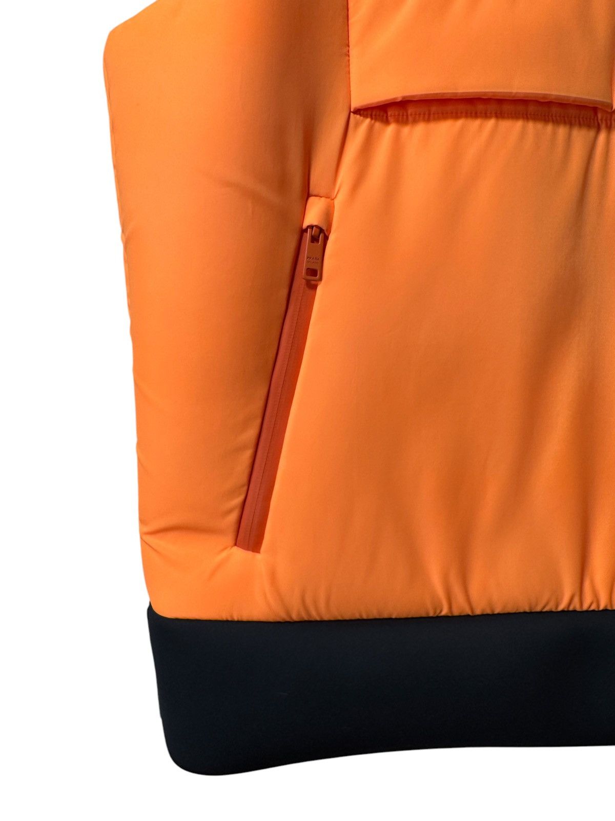 Prada Prada Women’s Orange Puffer Vest – Size IT 38 Fits L/XL Size US S / EU 44-46 / 1 - 8 Thumbnail