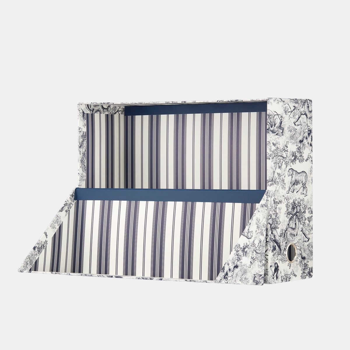 Dior o1bcso1str0225 Size:OS/ Document Holder in Blue Toile Size ONE SIZE - 3 Thumbnail