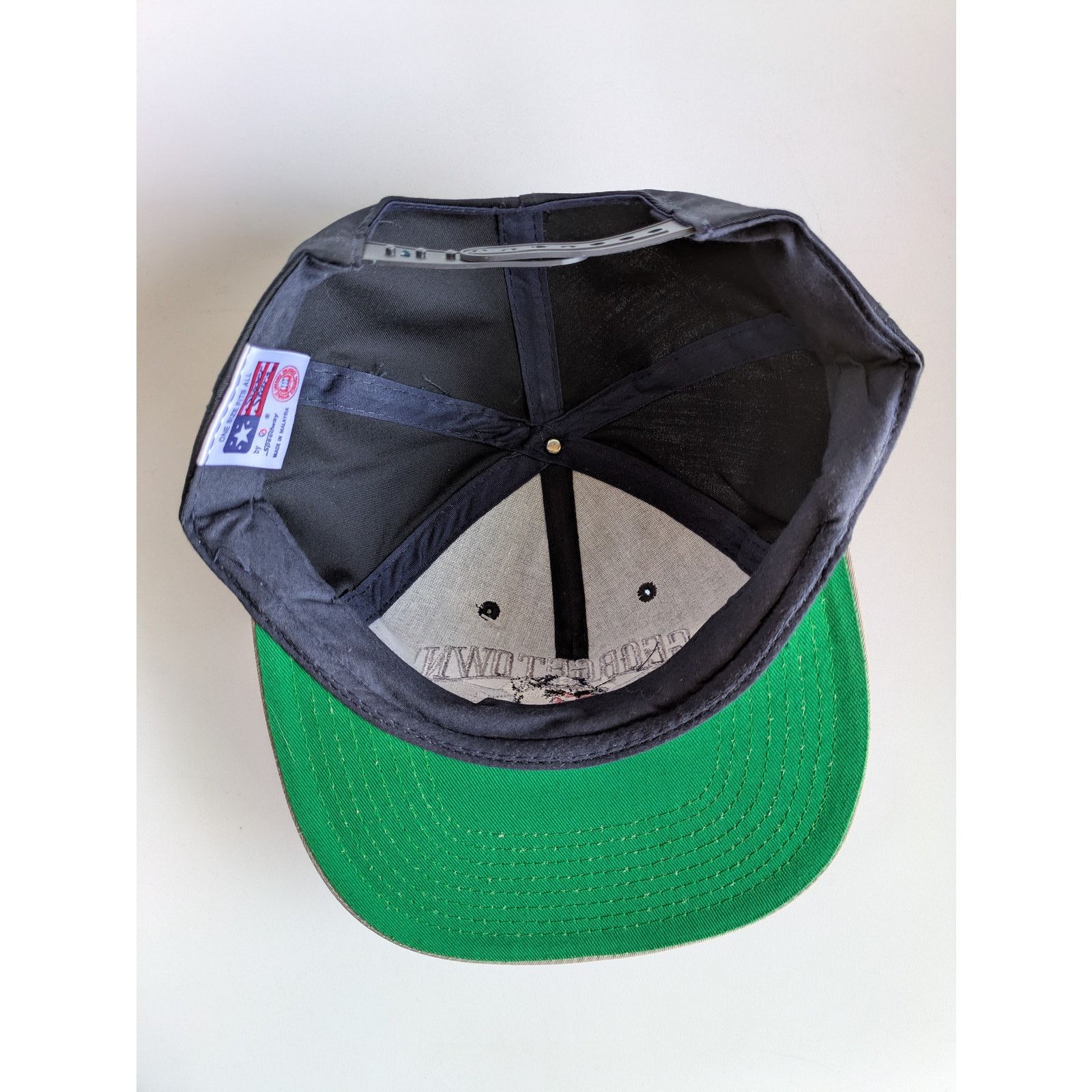 NCAA × Sports Specialties NEW Georgetown Hoyas 90s SPEEDWAY snapback navy gray vtg Size ONE SIZE - 6 Thumbnail