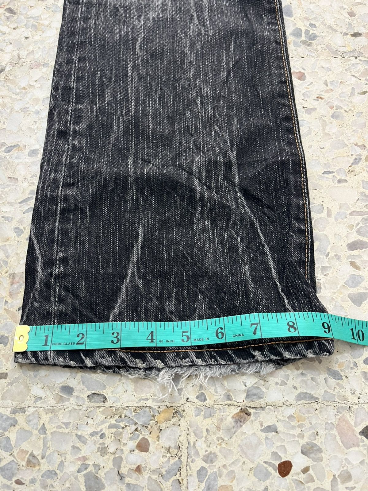 Edwin Vintage Edwin Rare Whiskey Black Distressed Denim Jeans Size US 31 - 16 Thumbnail