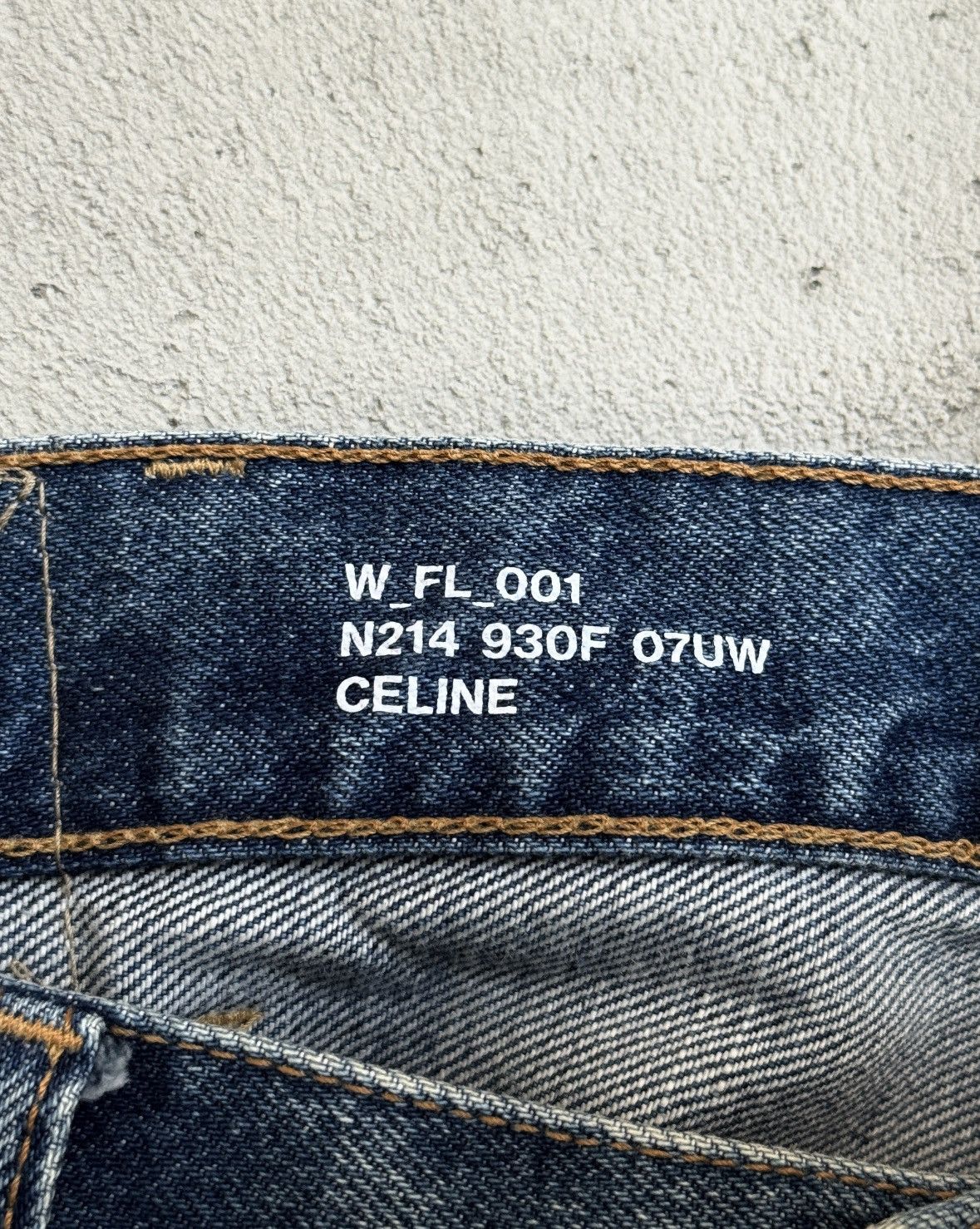 Celine Celine by Hedi Slimane Mid-Rise Flare Pants in Denim SS20 Size 29" - 8 Thumbnail