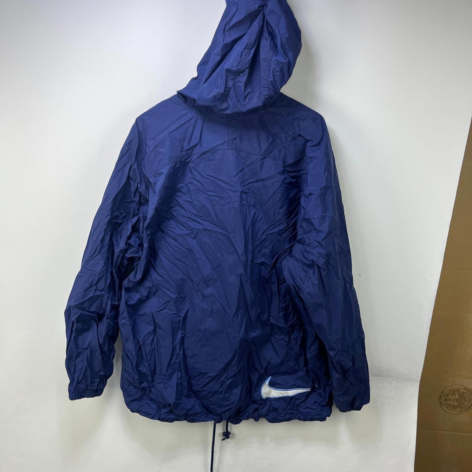 Nike Vintage 90s Nike Hooded Windbreaker Jacket 2XL Big Swoosh Size US XXL / EU 58 / 5 - 3 Thumbnail