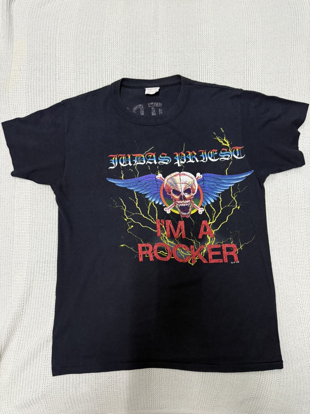 Judas Priest Vintage 1988 Judas Priest Promo Shirt Size US M / EU 48-50 / 2 - 2 Thumbnail