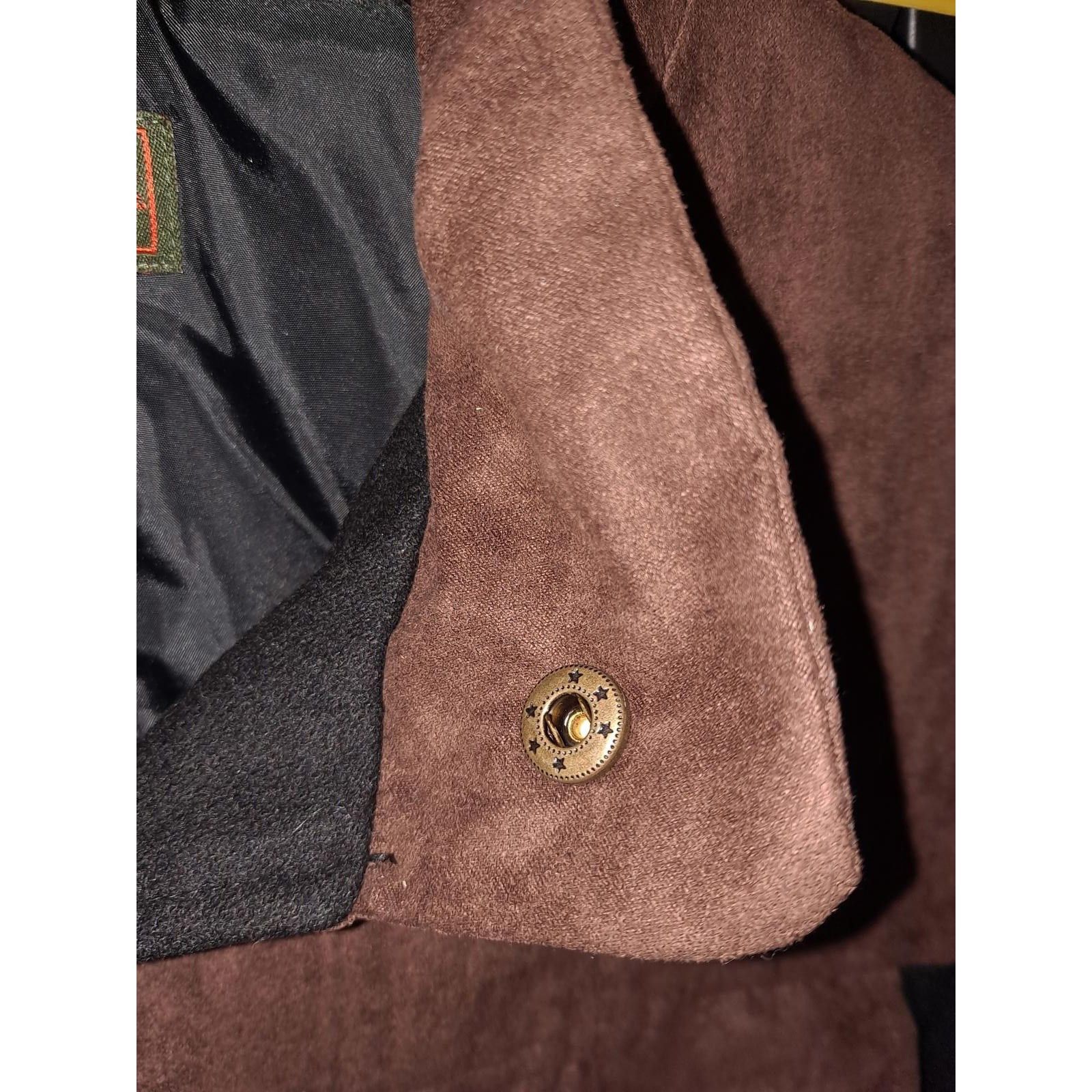 Other Boulder Creek Black and Brown Vest Wool Blend With 2 Snap Po Size US M / EU 48-50 / 2 - 3 Thumbnail