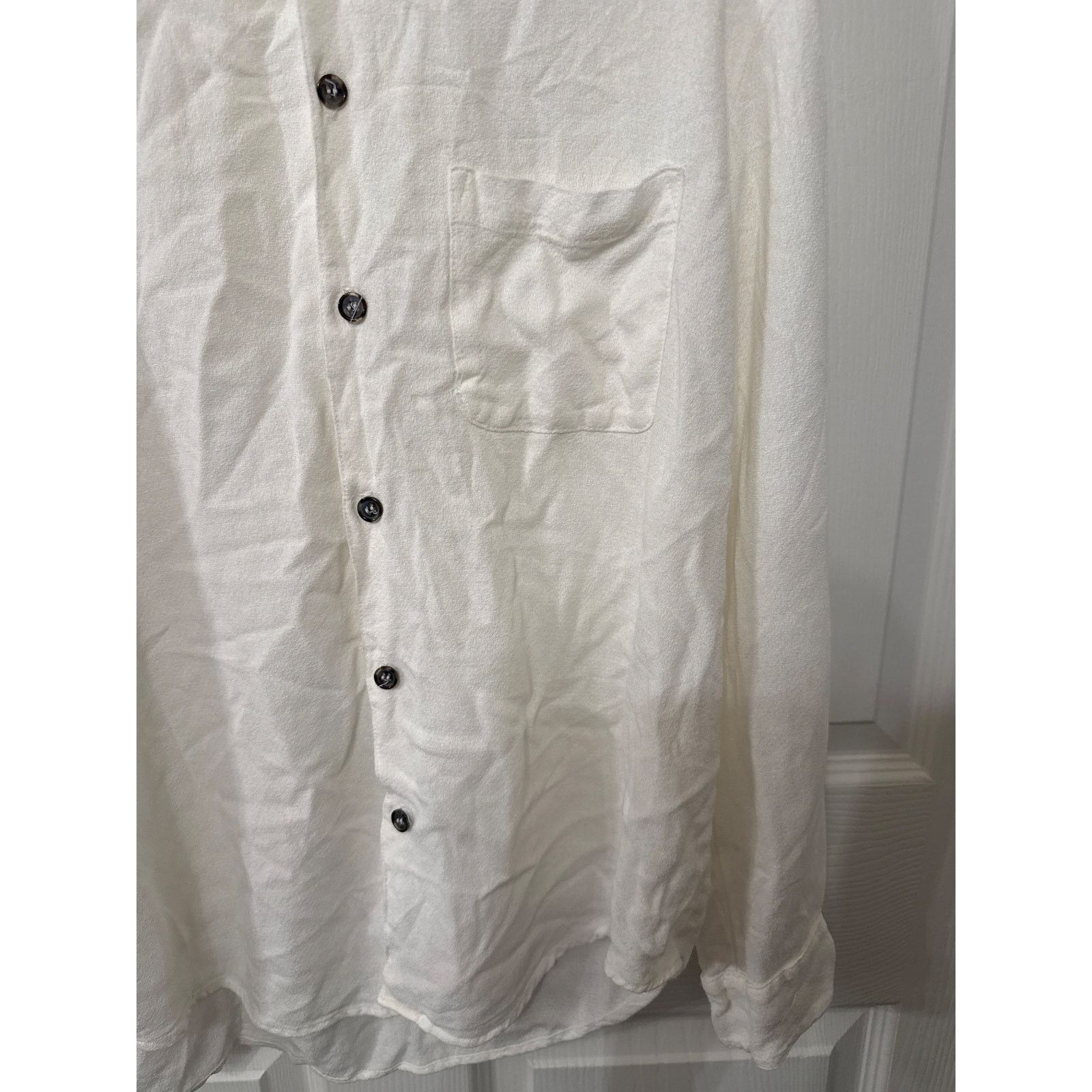 CP Shades CP Shades Sausalito Relaxed Fit Button Down Blouse, S Size S / US 4 / IT 40 - 5 Thumbnail
