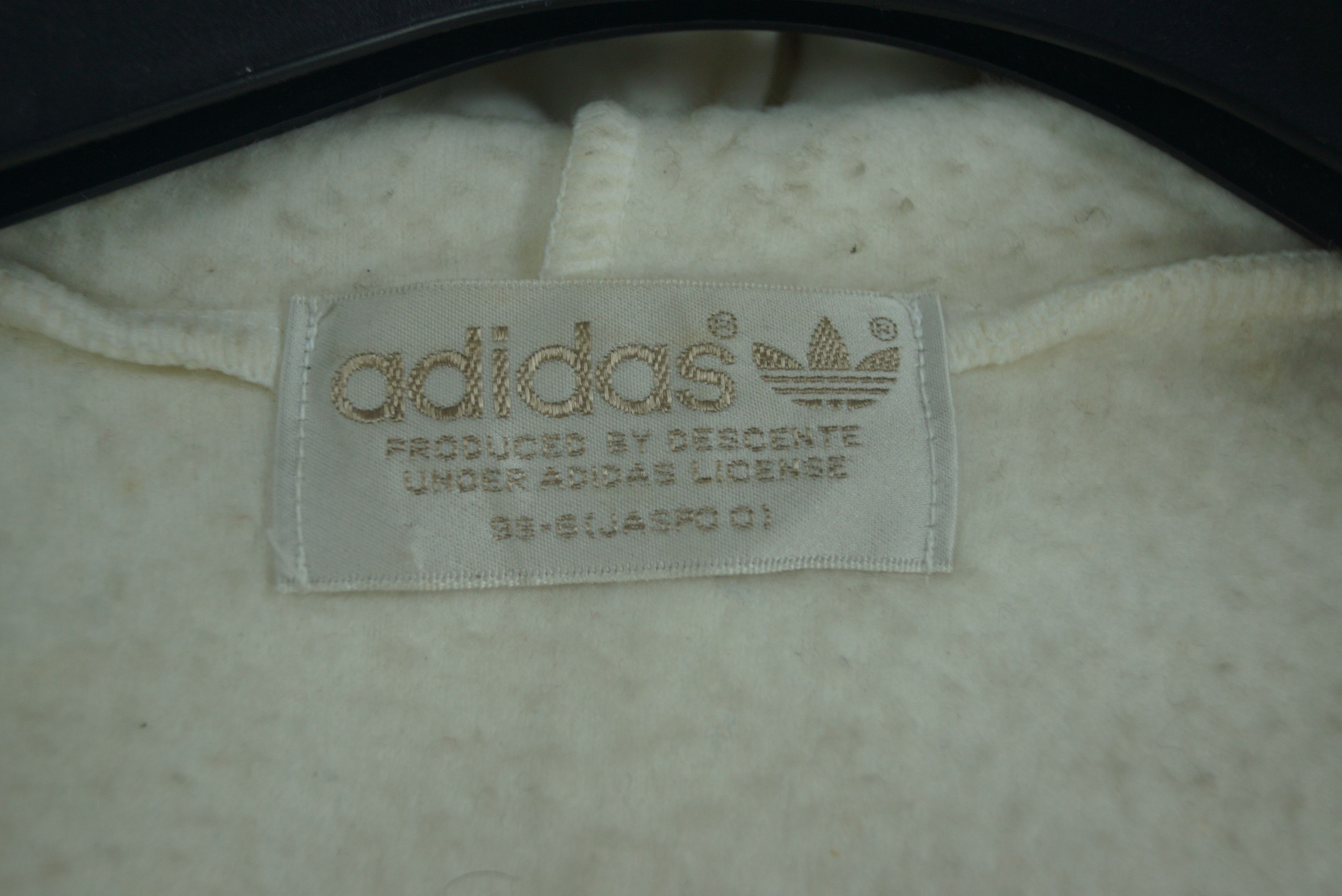 Adidas Adidas Vintage Fleece Hoodie Zipper Size US M / EU 48-50 / 2 - 3 Thumbnail