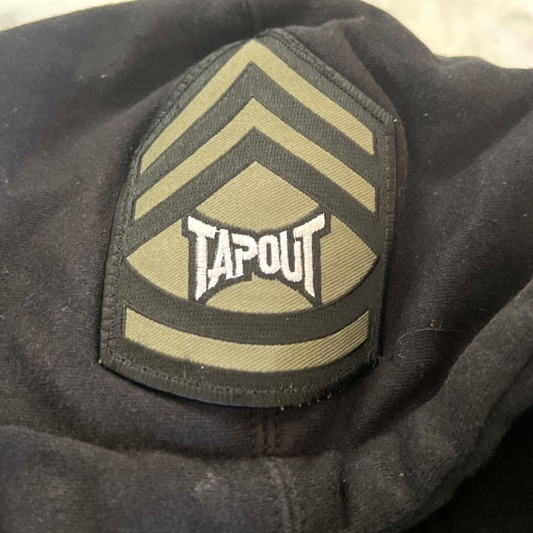 Tapout VINTAGE Tapout Hoodie Full Zip Sweatshirt Mens 3XL MMA Camo Y2K Cotton USA Black Size US XXL / EU 58 / 5 - 5 Thumbnail