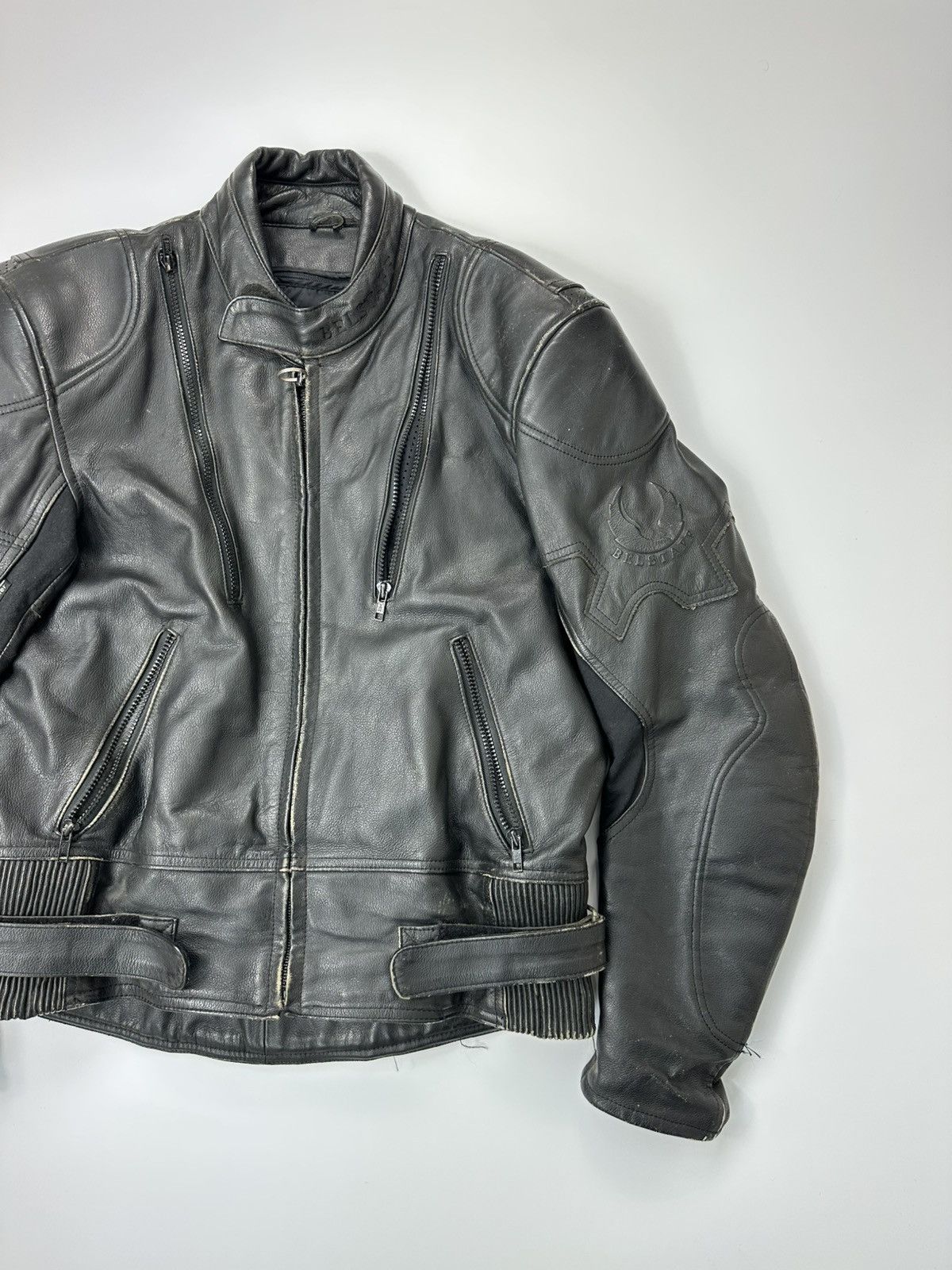 Belstaff Belstaff Motorcycle Black Leather Heavyweight Jacket Black Size US M / EU 48-50 / 2 - 5 Thumbnail