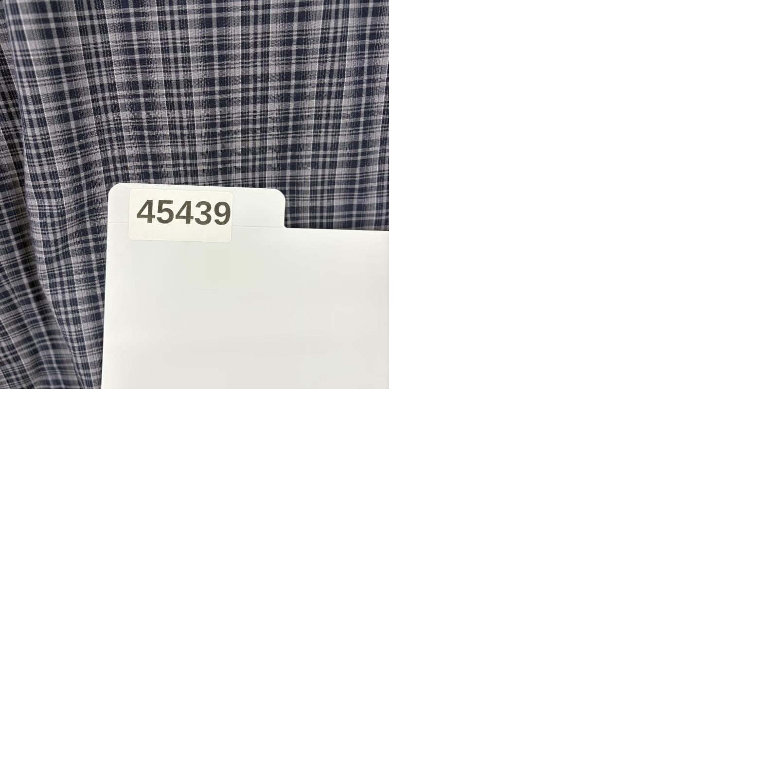 John Varvatos John Varvatos Shirt Mens XL Blue Gray Plaid Button Front Long Sleeve Cotton Size US XL / EU 56 / 4 - 9 Thumbnail