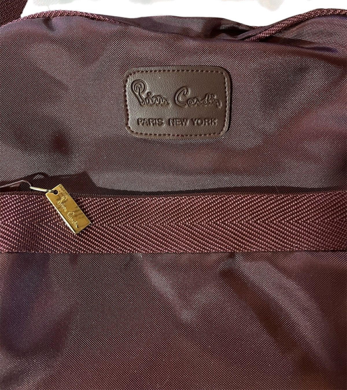 Pierre Cardin Vintage Pierre Cardin Nylon Backpack Bookbag Carryon Bag Size ONE SIZE - 2 Thumbnail