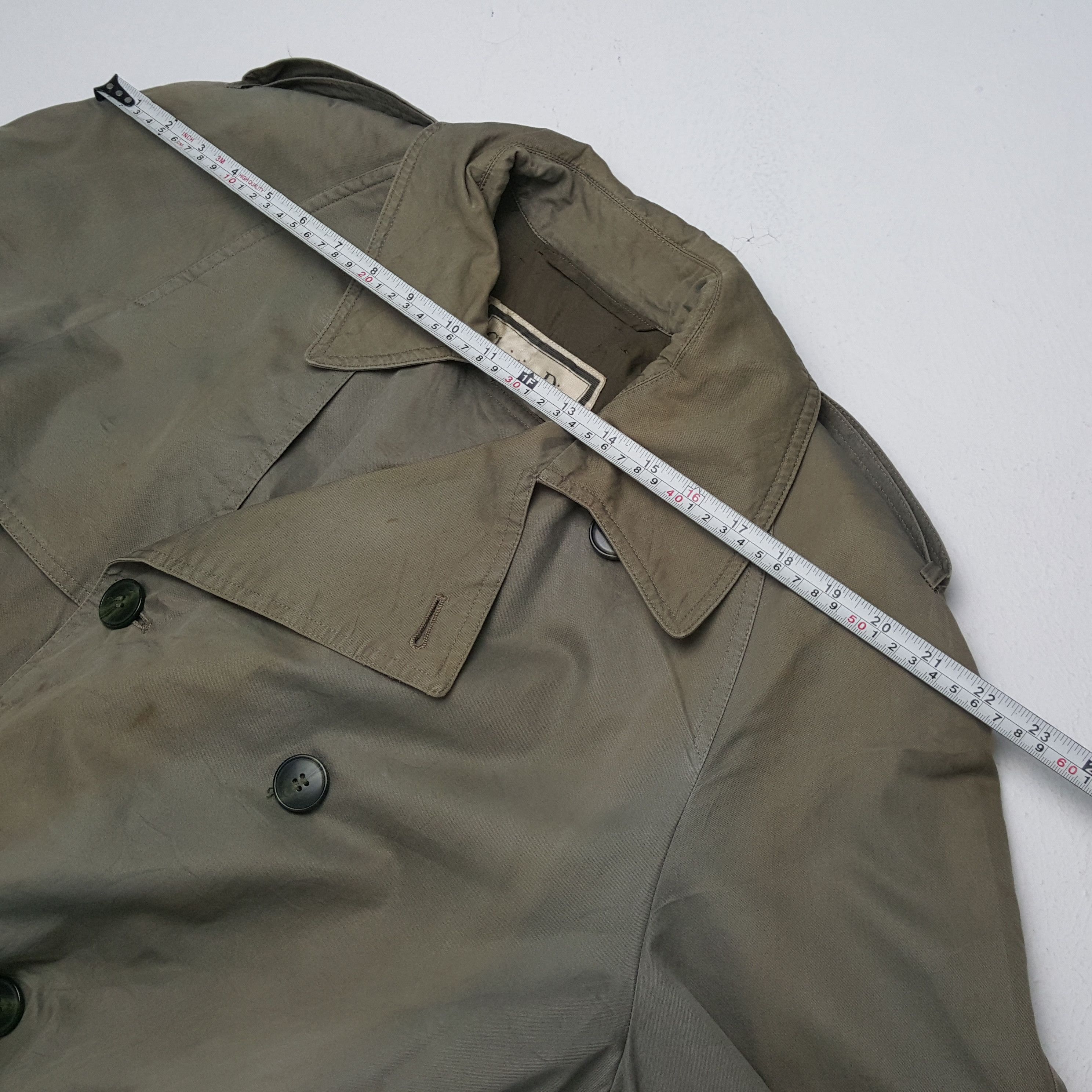 CHRISTIAN DIOR Fashion Style Trench Jacket
