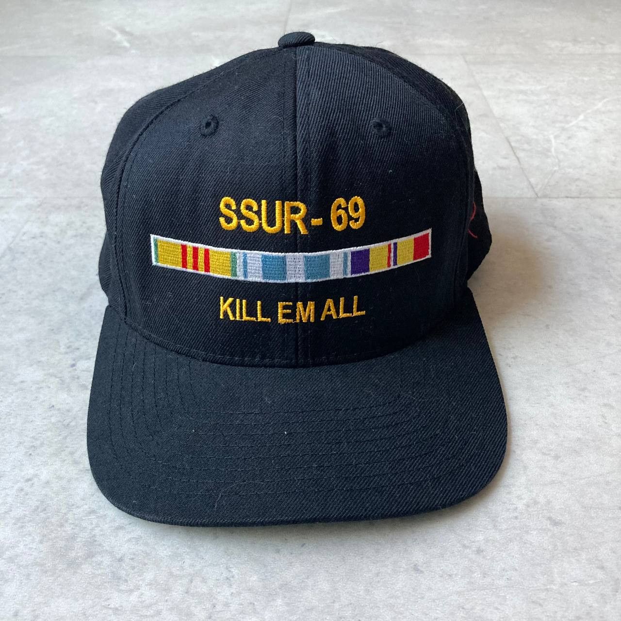 SSUR Vintage SSUR 69 New York Kill Em All Snapback Hat Size ONE SIZE - 1 Thumbnail