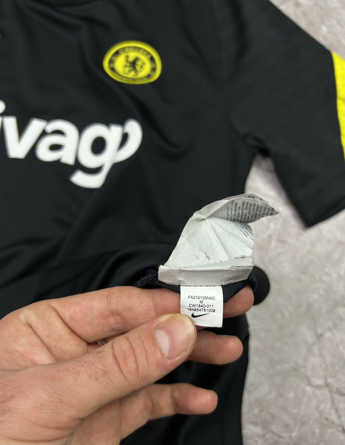 Chelsea Soccer × Nike Nike Chelsey Jersey Size M Size US M / EU 48-50 / 2 - 5 Thumbnail