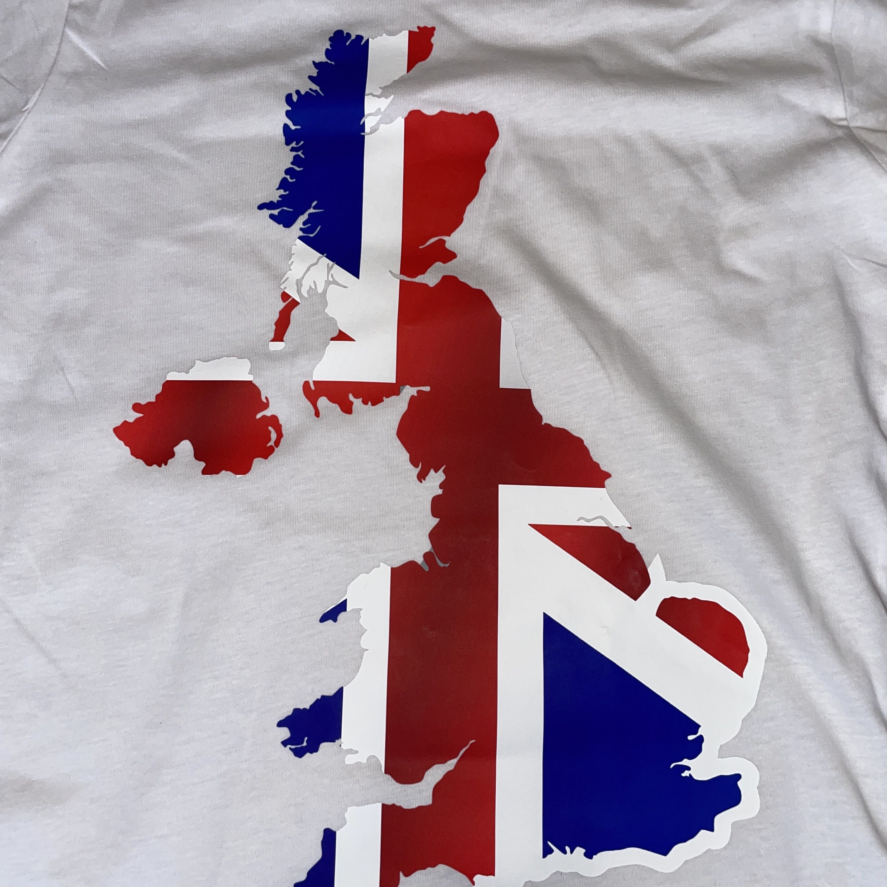 Gildan Gildan Women's T-shirt Fashionable Great Britain Flag Size S Size S / US 4 / IT 40 - 2 Thumbnail