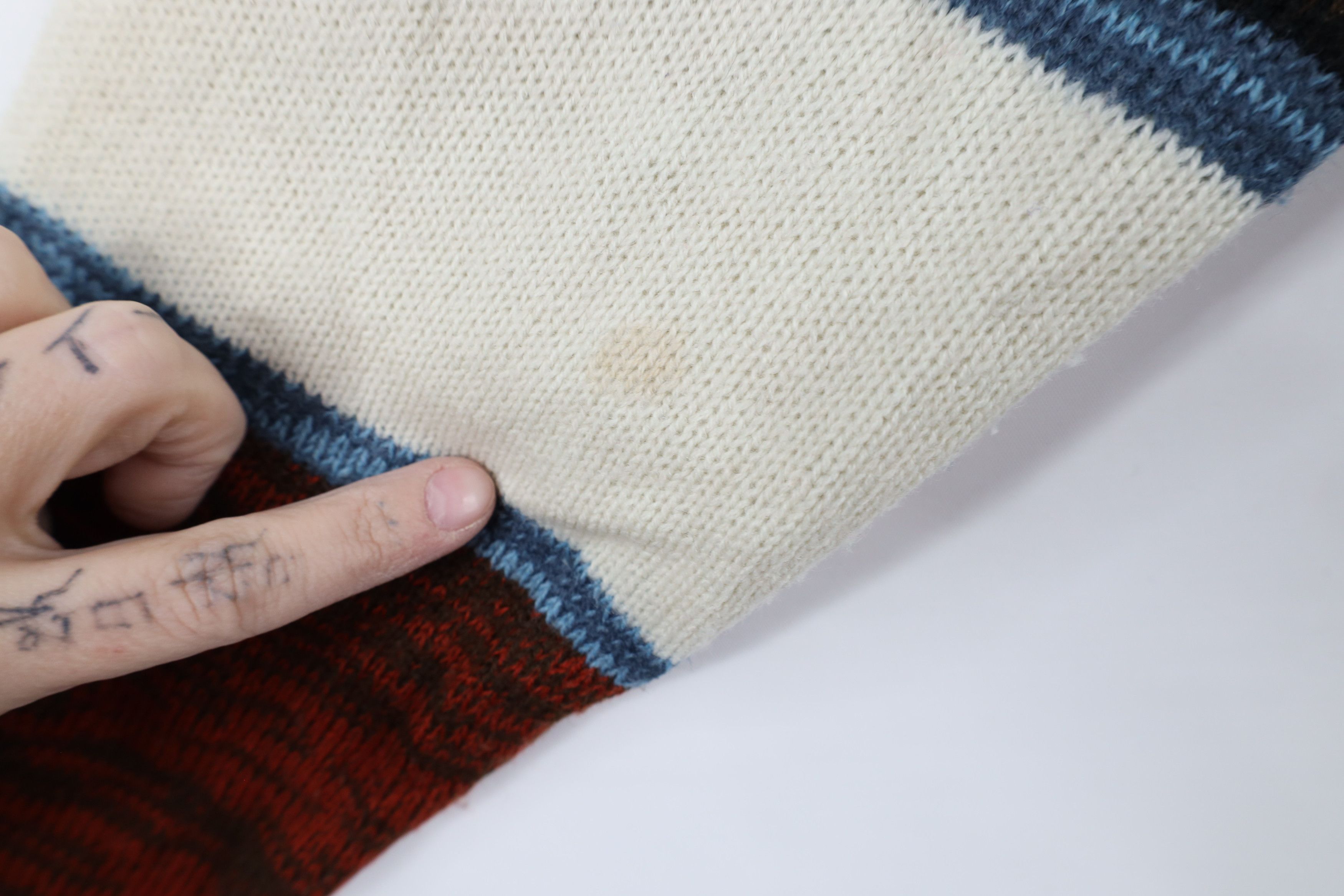 Vintage Vintage 70s Streetwear Southwestern Knit Crewneck Sweater Size M / US 6-8 / IT 42-44 - 4 Thumbnail