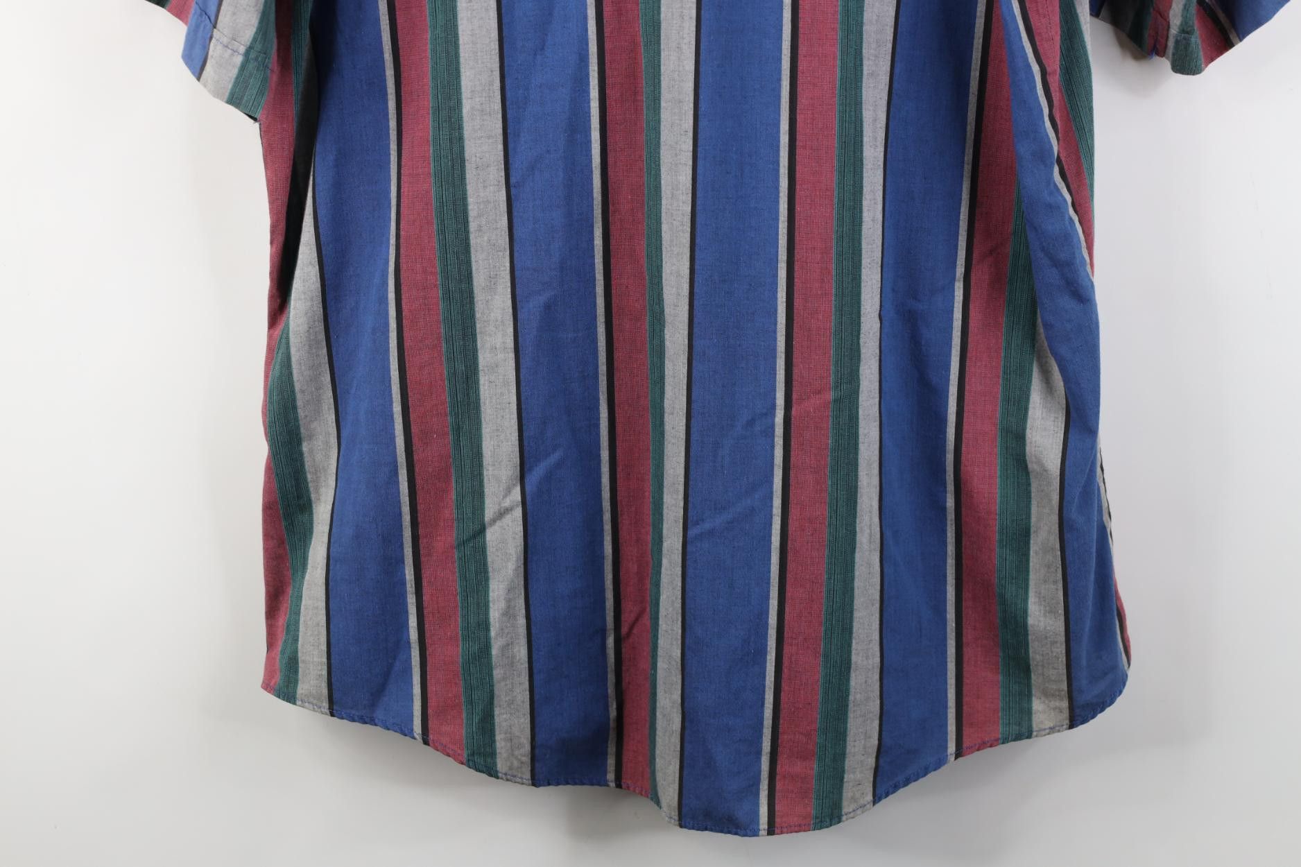 Vintage Vintage 90s Streetwear Striped Western Cowboy Button Shirt Size US L / EU 52-54 / 3 - 12 Thumbnail